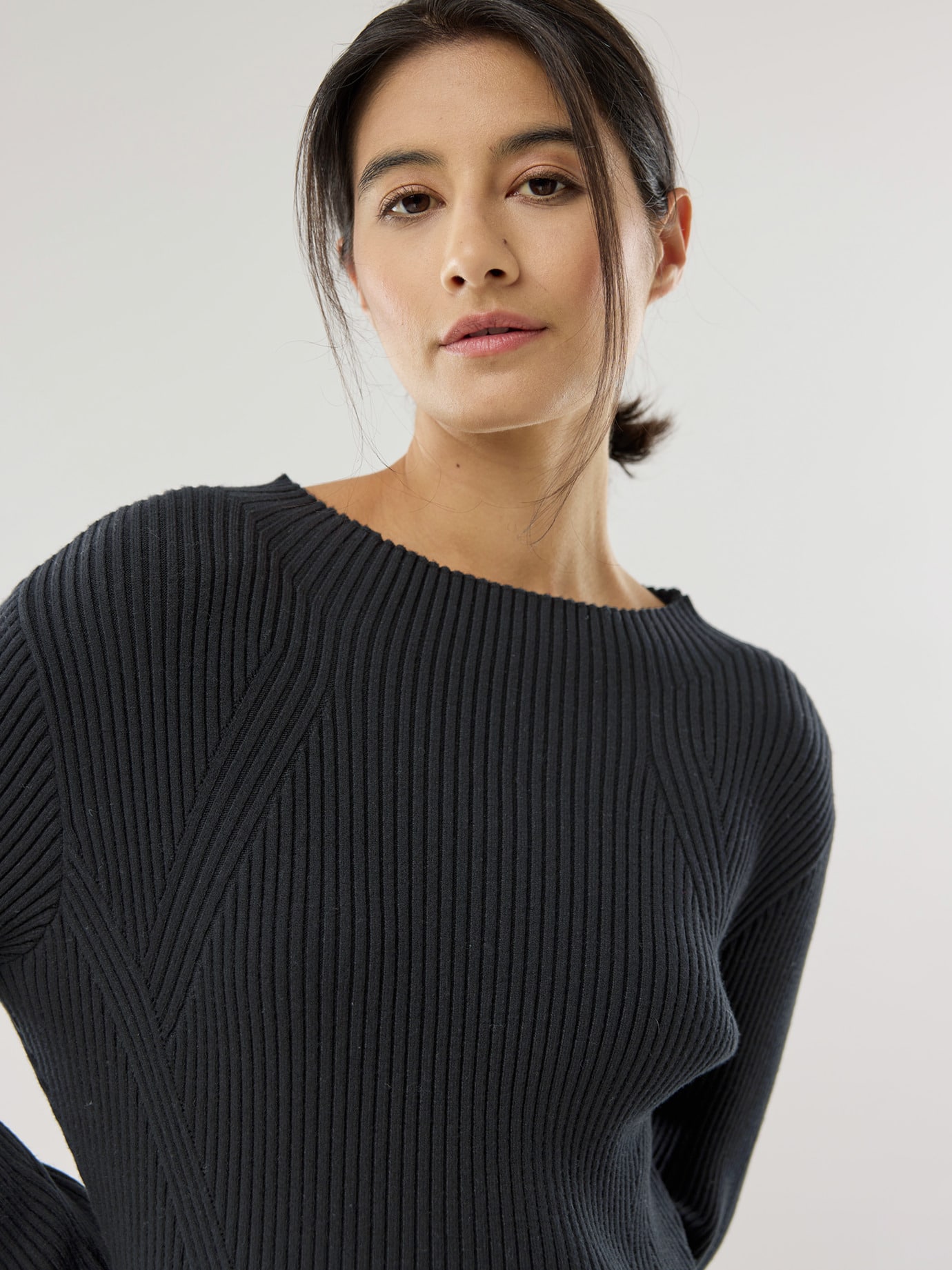 Walbusch Hautschmeichler Knit Dress Black 48 4