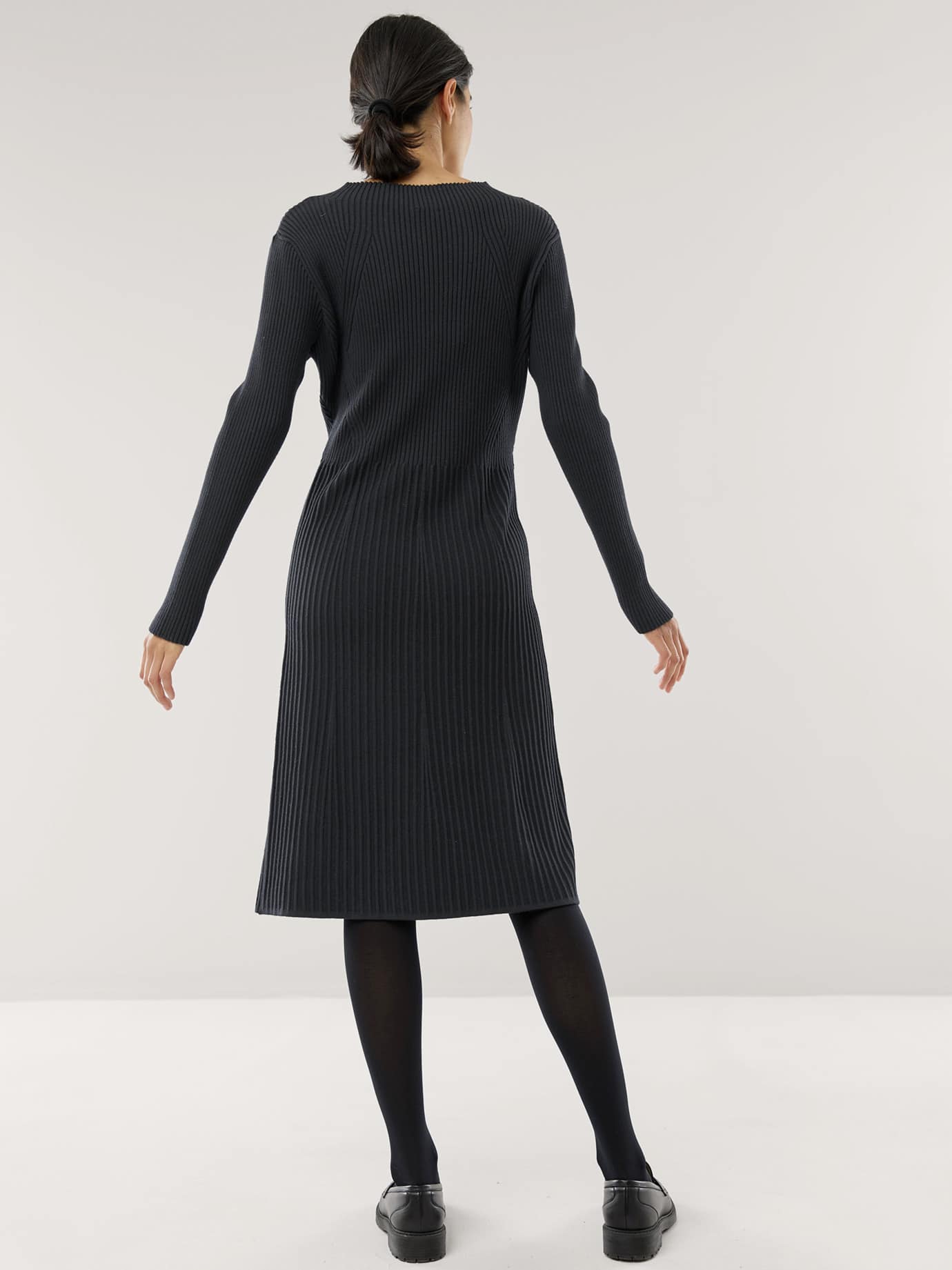 Walbusch Hautschmeichler Knit Dress Black 48 3