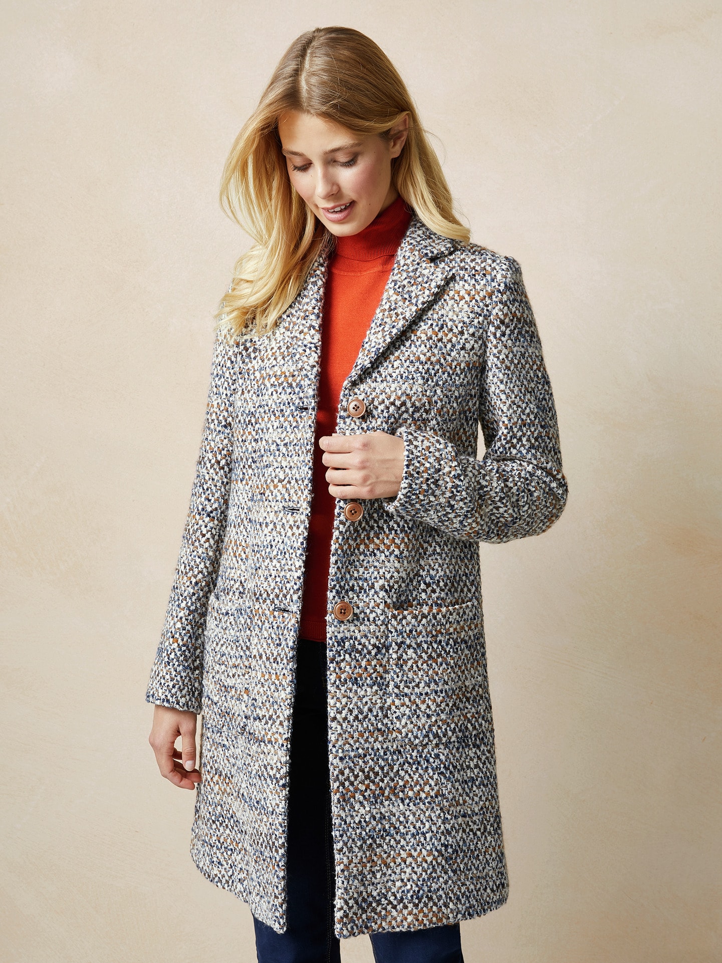 Walbusch Damen Wollmantel Kombitalent Größe 40 Walbusch Damen Wollmantel Kombitalent Größe 40