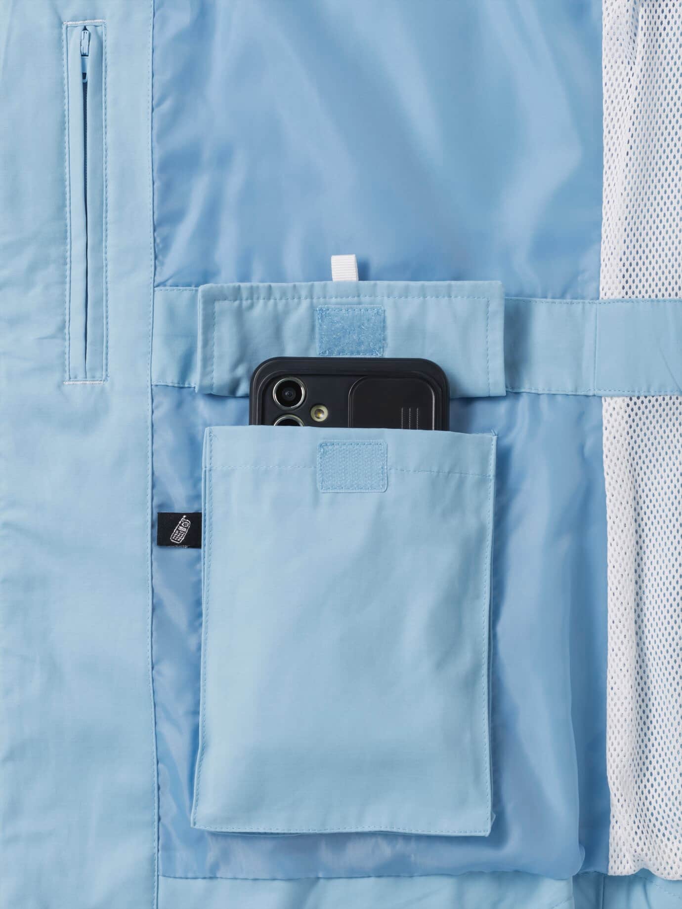 Walbusch Sommerjacke Baumwolltouch, normale Größen#Kurzgrößen, Farbe Blau, 50, weicher Baumwollgriff luftiges Netzfutter Damen 4