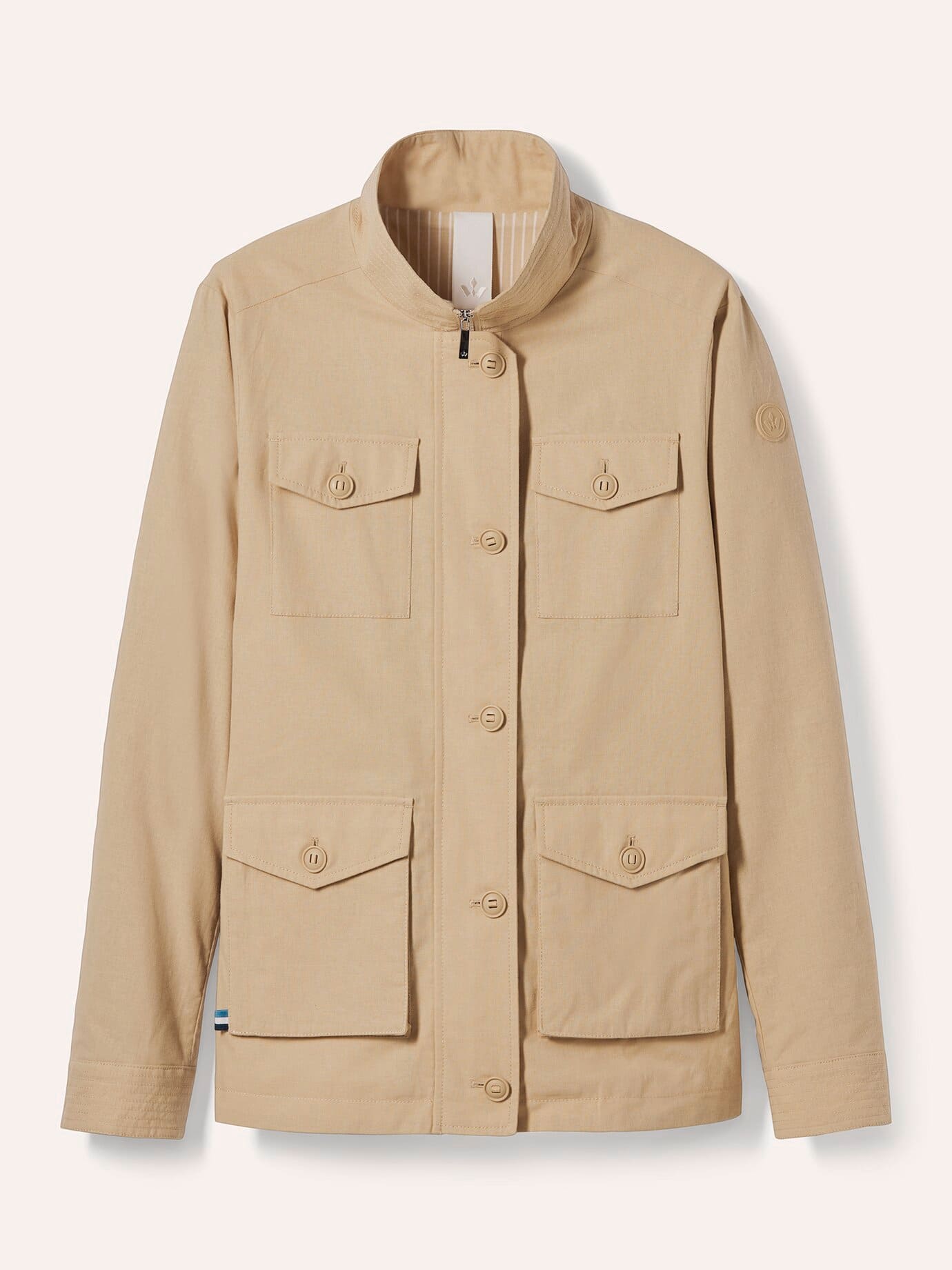 Walbusch Cotton Fieldjacket Women Beige 2