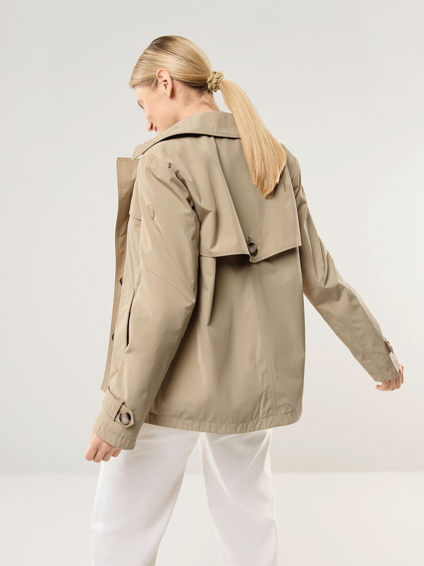 Walbusch Trench Jacket Beige 46 4