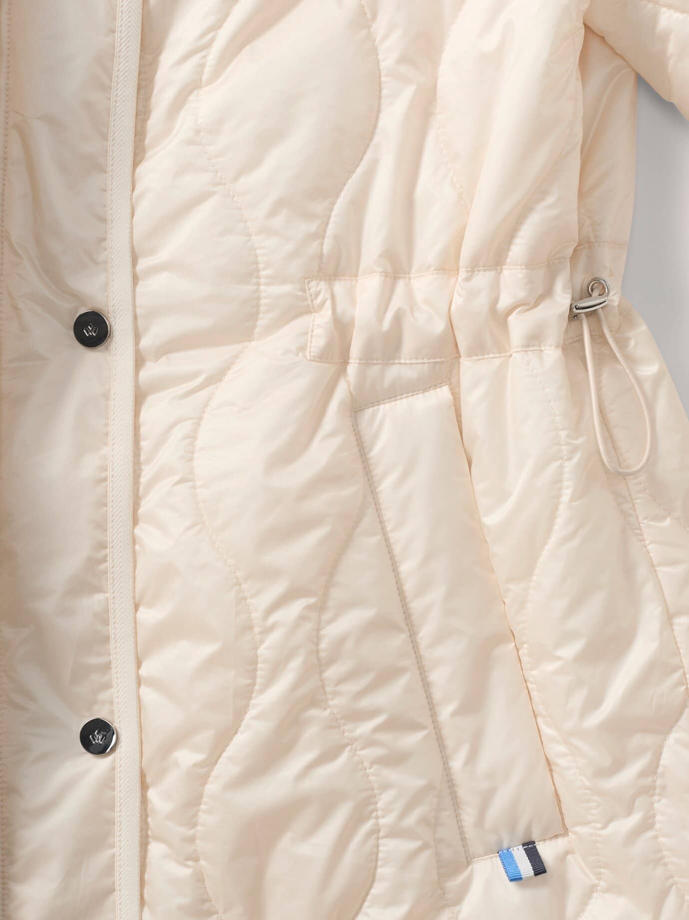 Walbusch Aquastop Quilted Parka Beige 52 4