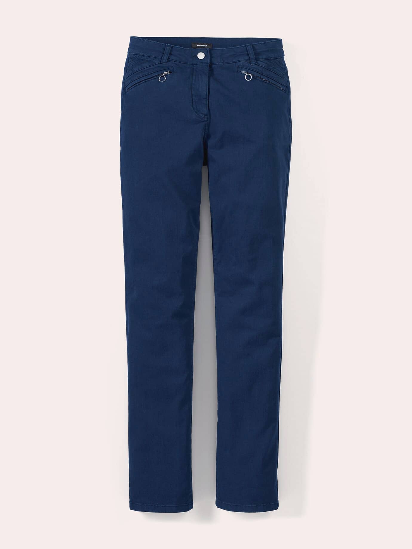 Walbusch Powerstretch Regular Fit Trousers Blue 24 6