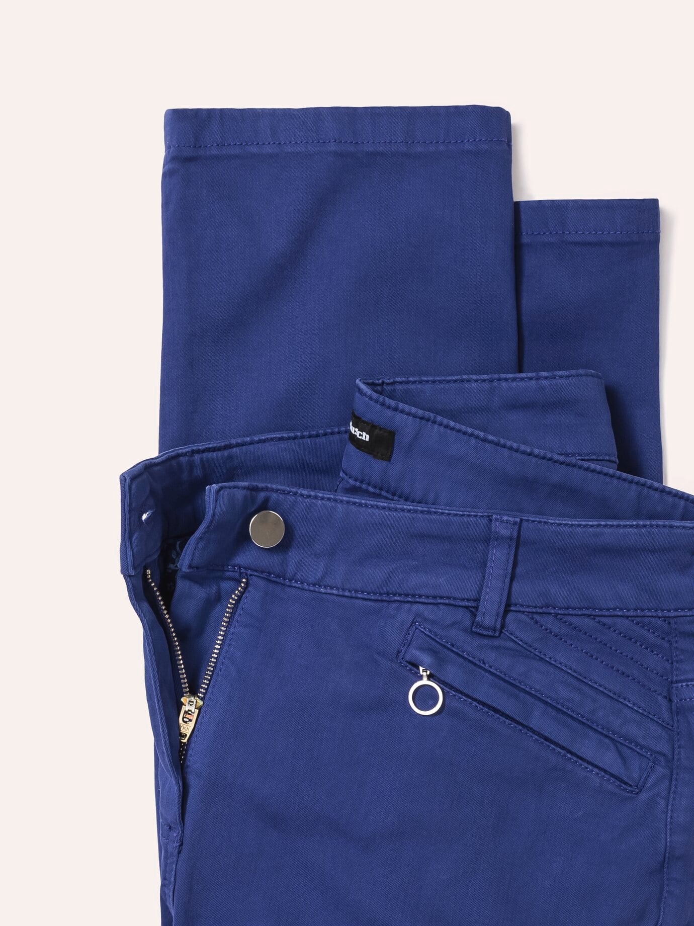 Walbusch Powerstretch Regular Fit Trousers Blue 24 4