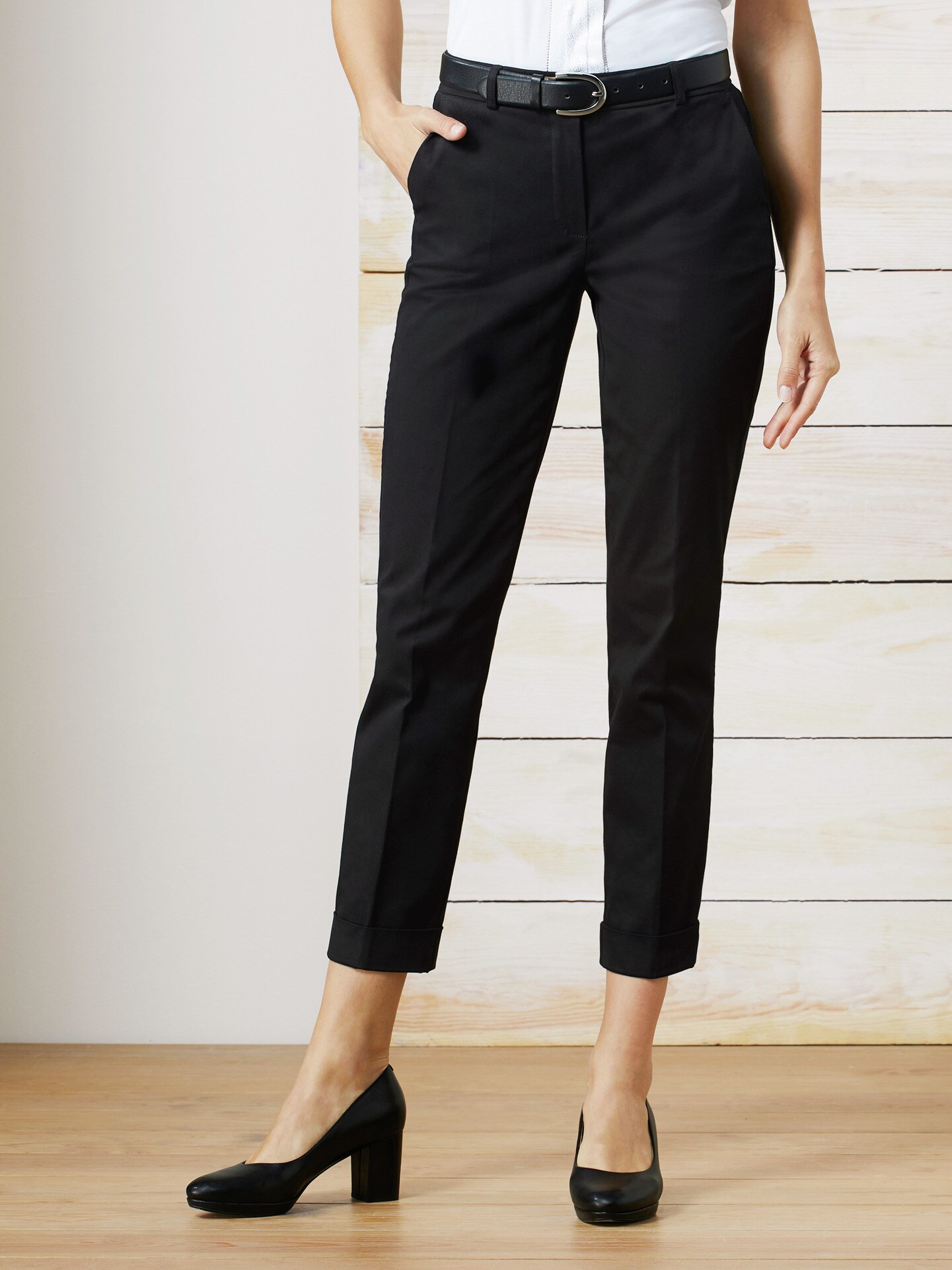 Walbusch Damen 7/8-Hose Soft-Baumwolle Größe 46 Walbusch Damen 7/8-Hose Soft-Baumwolle Größe 46