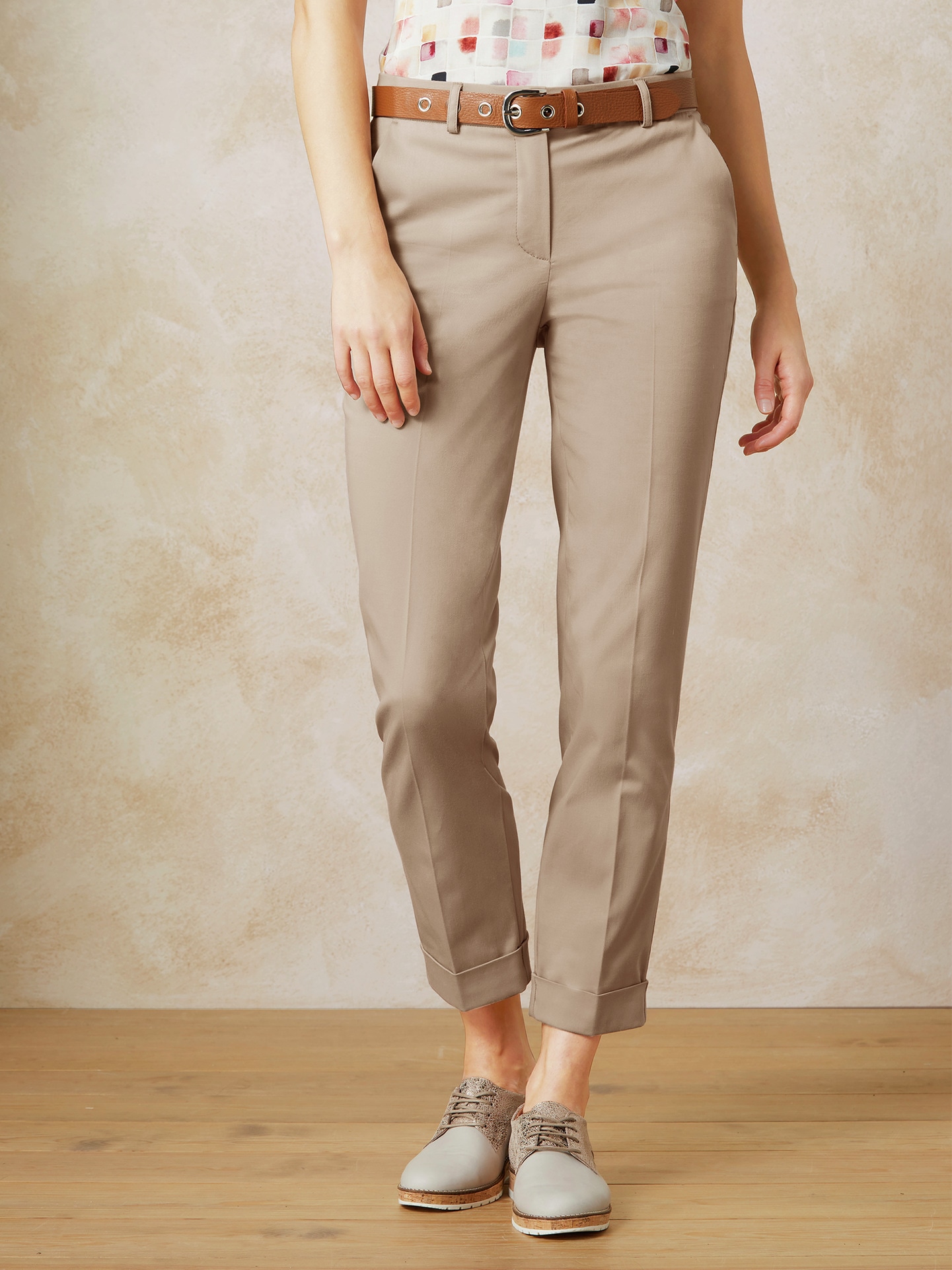 Walbusch Damen 7/8-Hose Soft-Baumwolle Größe 24 Walbusch Damen 7/8-Hose Soft-Baumwolle Größe 24