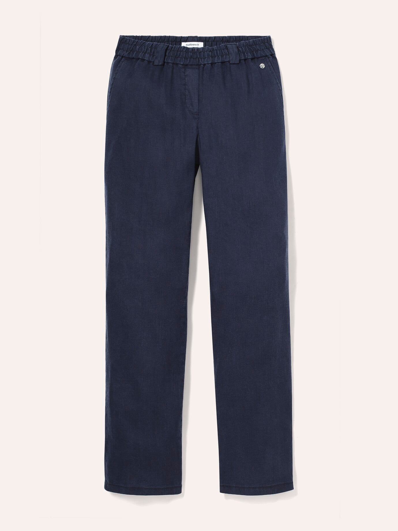 Walbusch Marlene Softleinenmix-Hose Blau 50 2