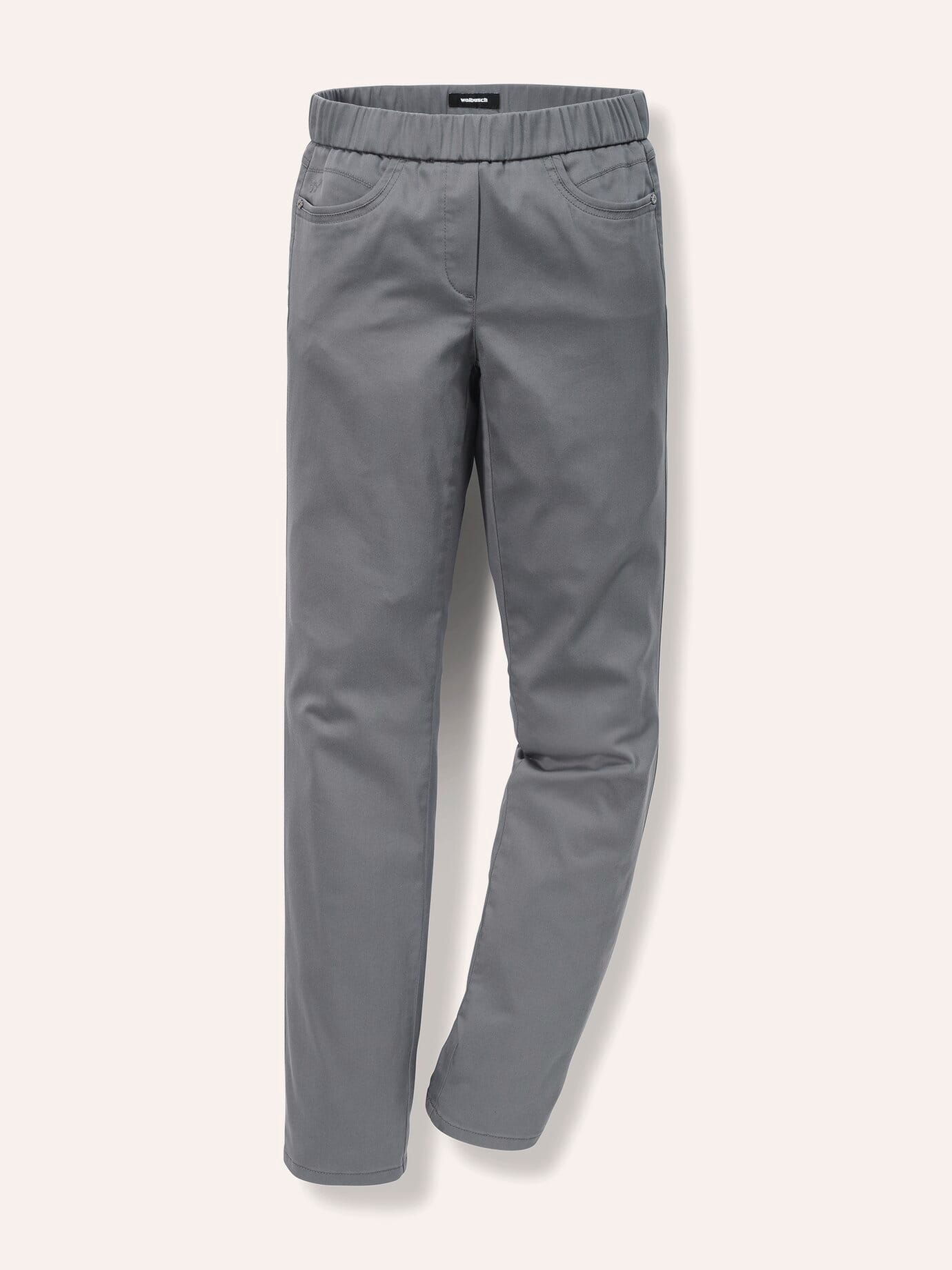 Walbusch Thermo-Extraglatt Cotton Trousers Gray 50 2