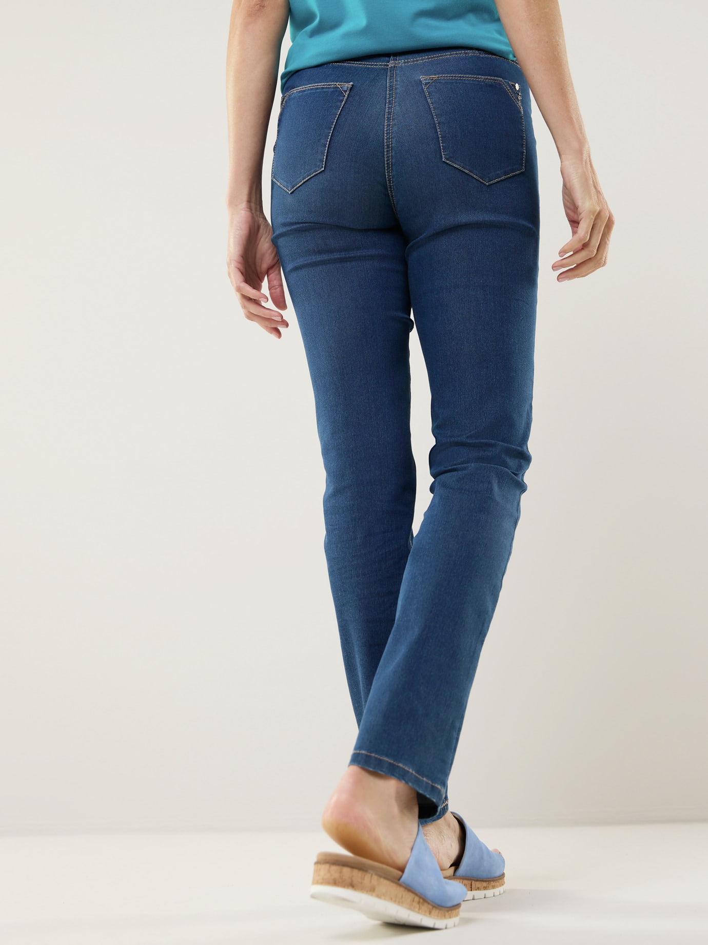 Walbusch Yoga Jeans Slim Fit Blue 96 4