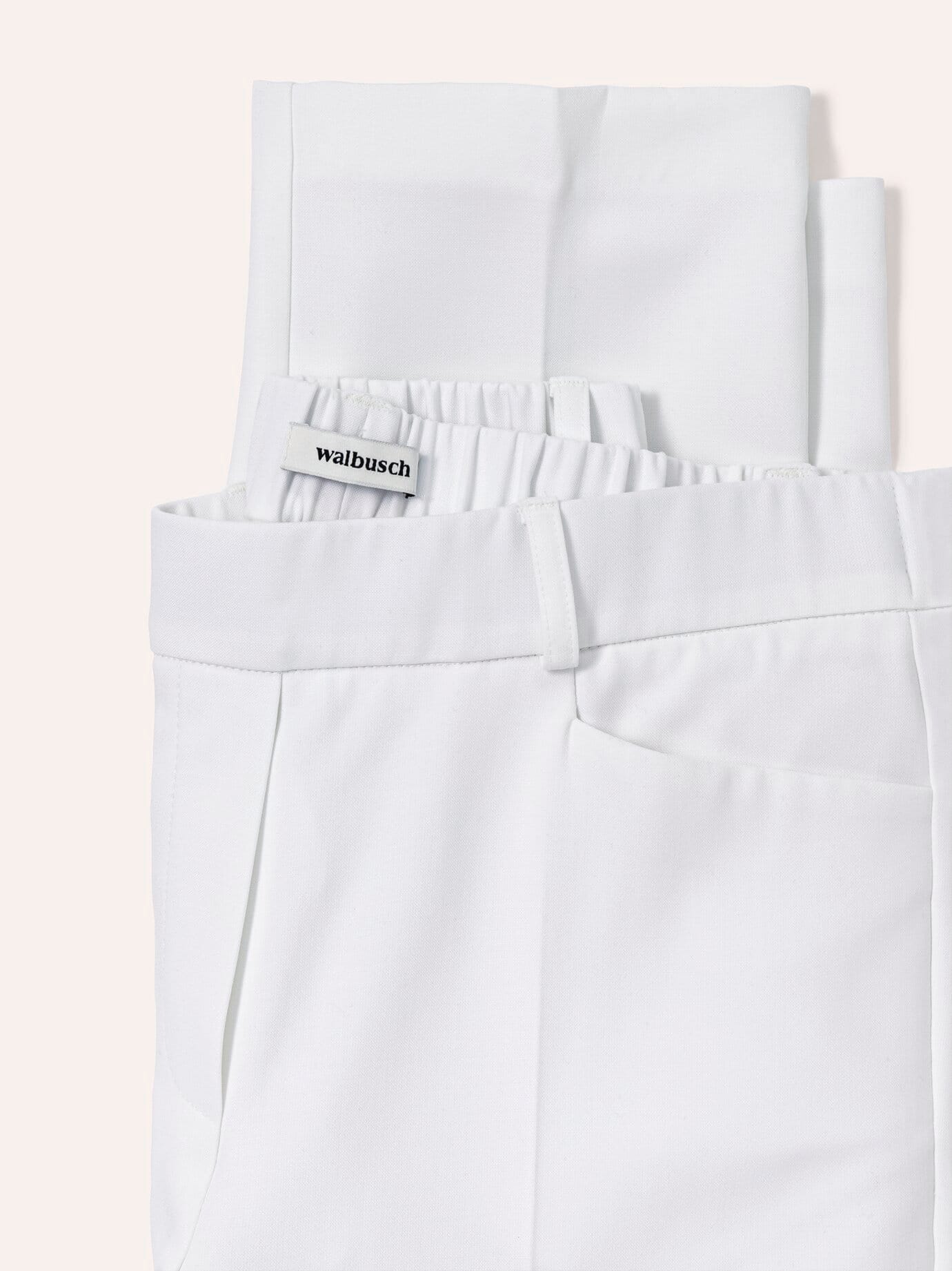 Walbusch Slip-On Trousers Regular Fit White 36 4