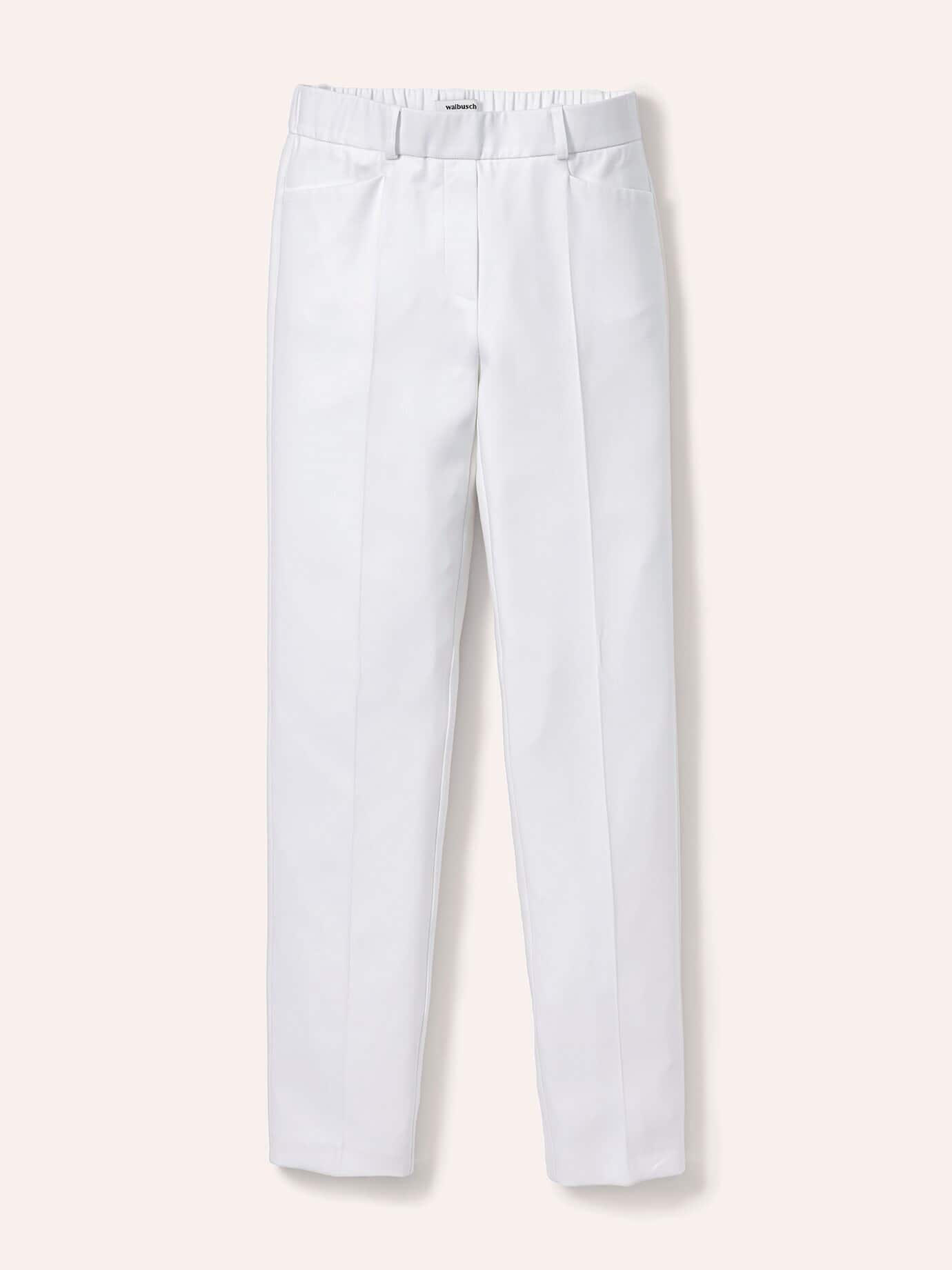 Walbusch Slip-On Trousers Regular Fit White 36 2