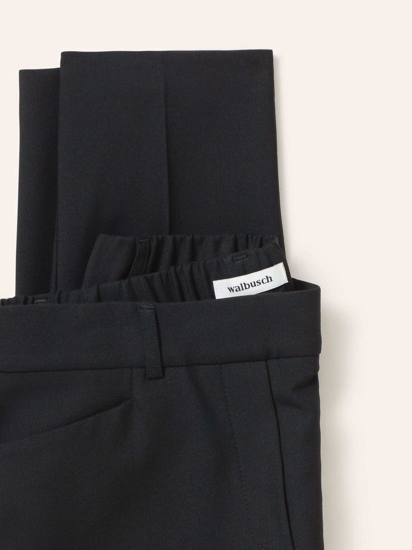 Walbusch Koffer-Schlupfhose Regular Fit Black 44 4