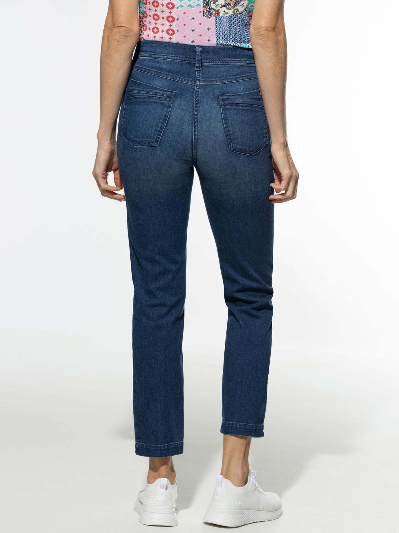 Walbusch 7/8 Stretch Jeans Blue Size 21 7