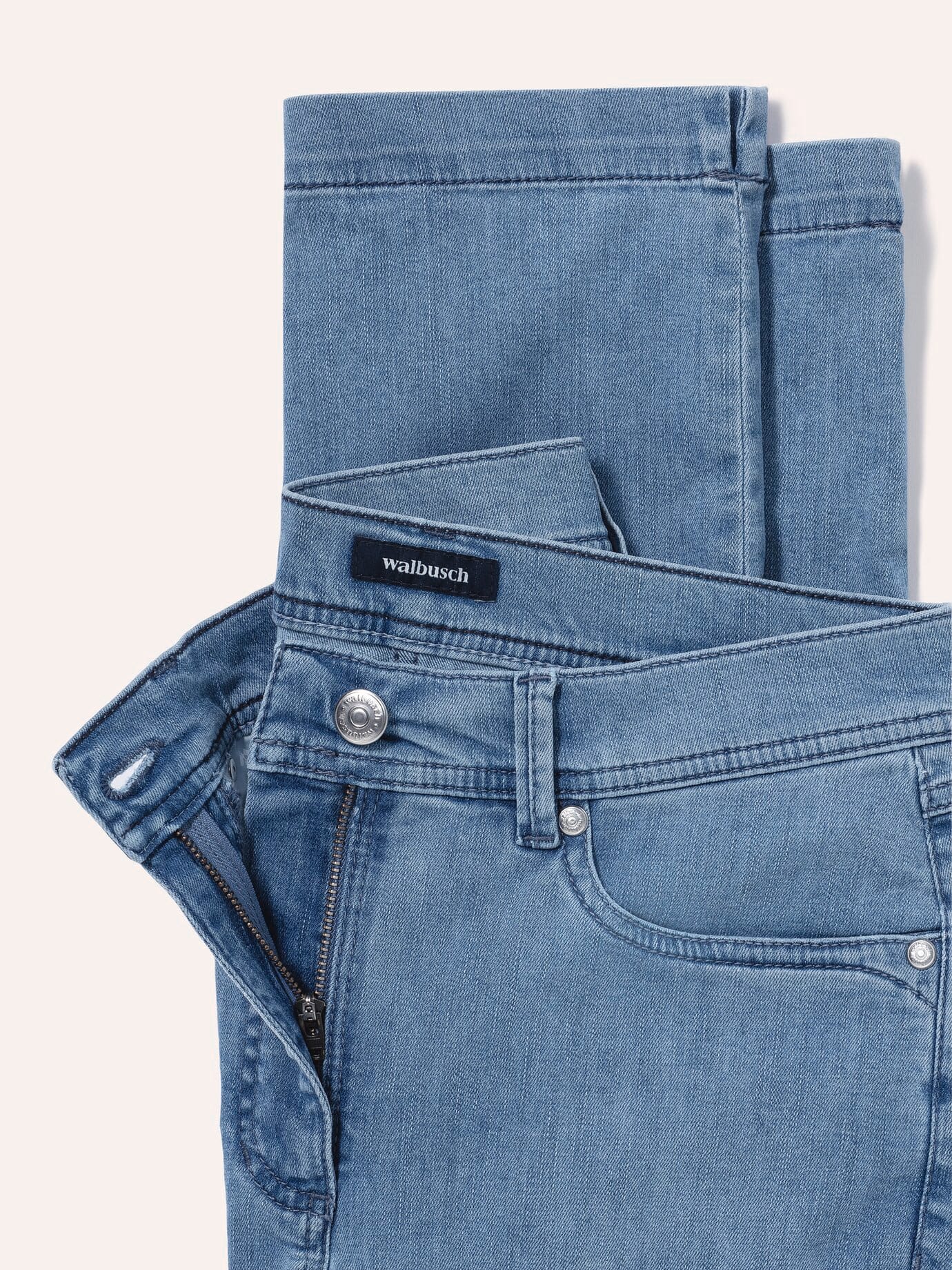 Walbusch 7/8 Stretch Jeans Blue Size 21 4