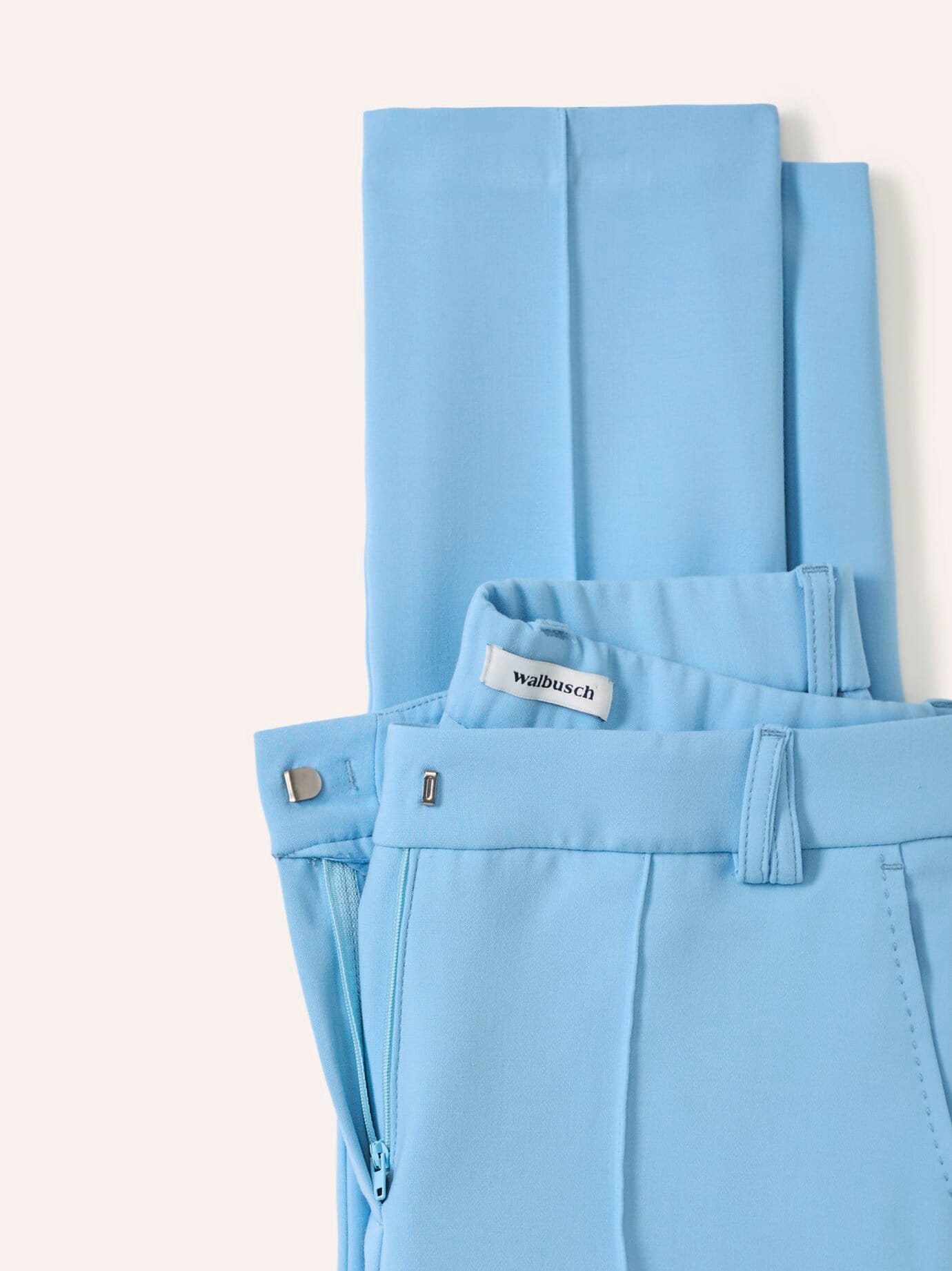 Walbusch Premium Kofferhose, Regular Fit#normale Größen#Kurzgrößen#Langgrößen, Farbe Blau, 48, knitterfrei bügelfrei Damen 4