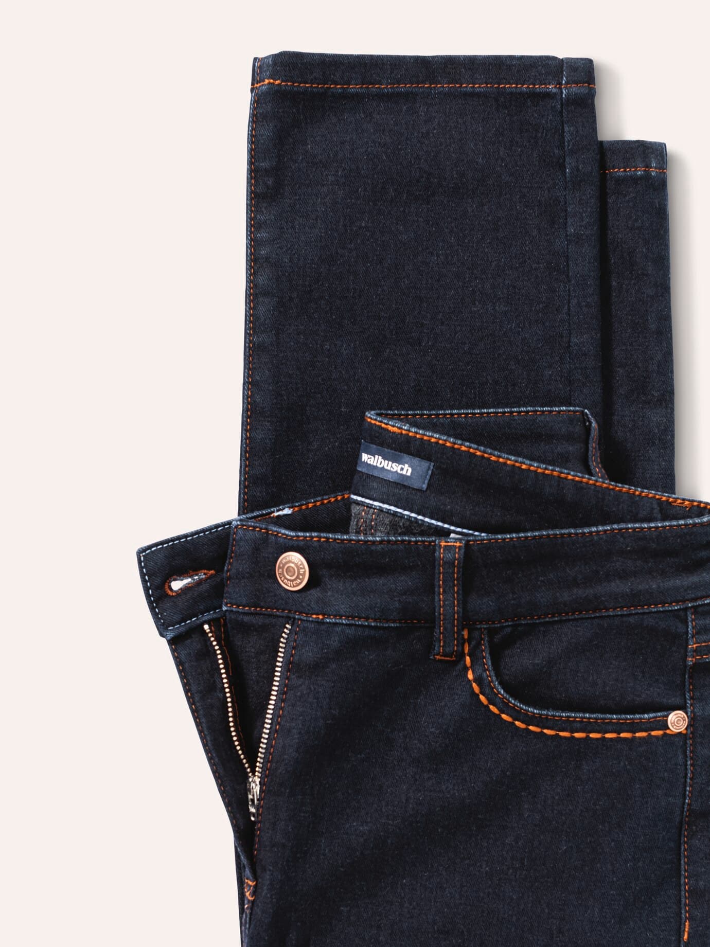 Walbusch Alaska-Jeans Trousers Blue 50 8