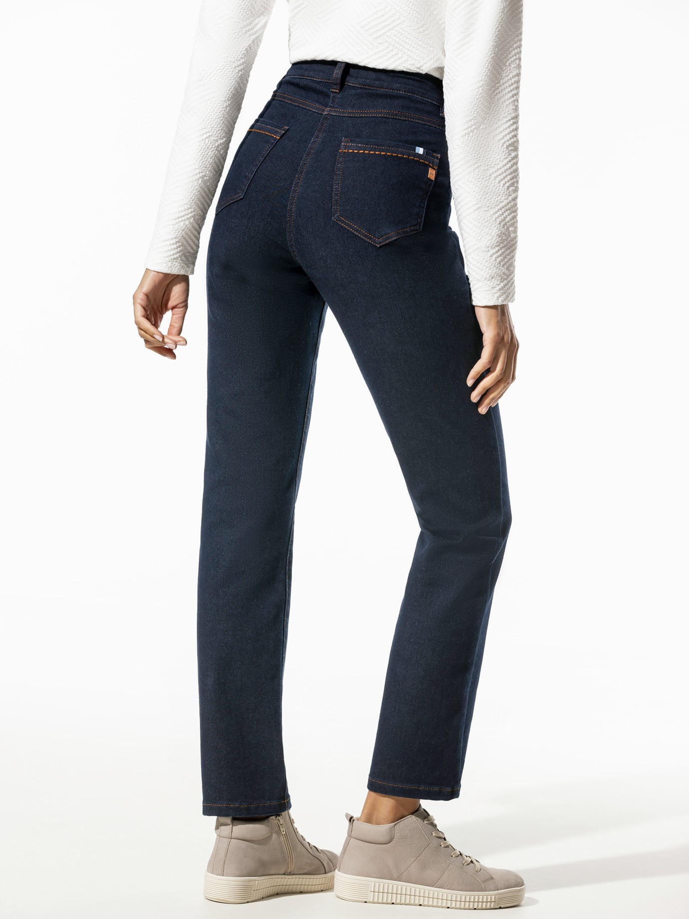Walbusch Alaska-Jeans Trousers Blue 50 7