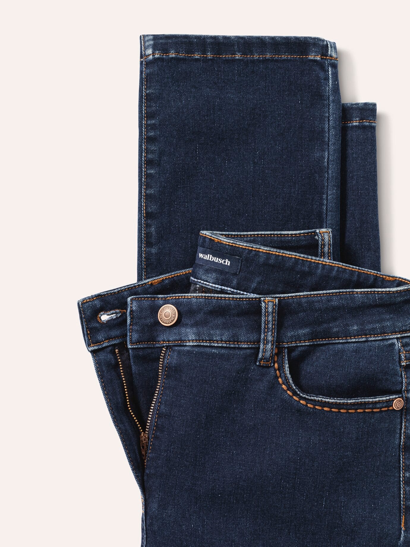 Walbusch Alaska-Jeans Trousers Blue 50 4