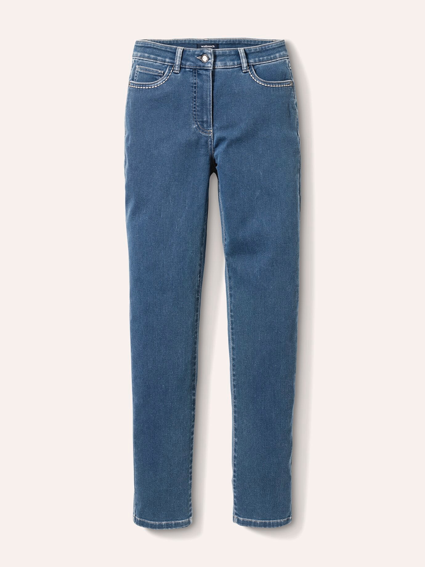 Walbusch Alaska-Jeans Trousers Blue 50 10