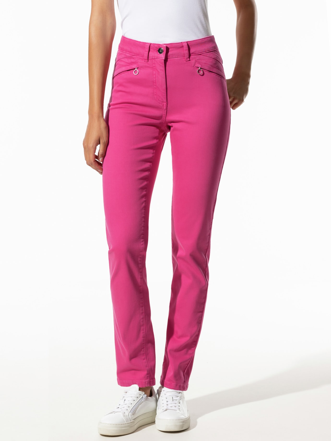 Powerstretch-Baumwollhose Fuchsia