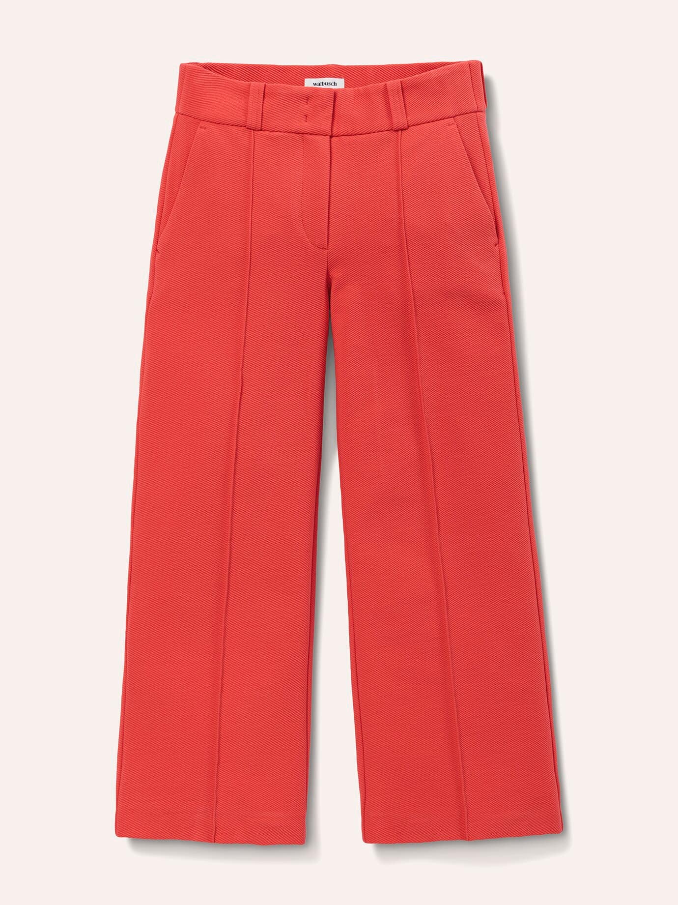 Walbusch Strukturjersey Culotte, Regular Fit#normale Größen#Kurzgrößen, Farbe Rot, 25, weicher Jersey bequem und elegant Damen 2