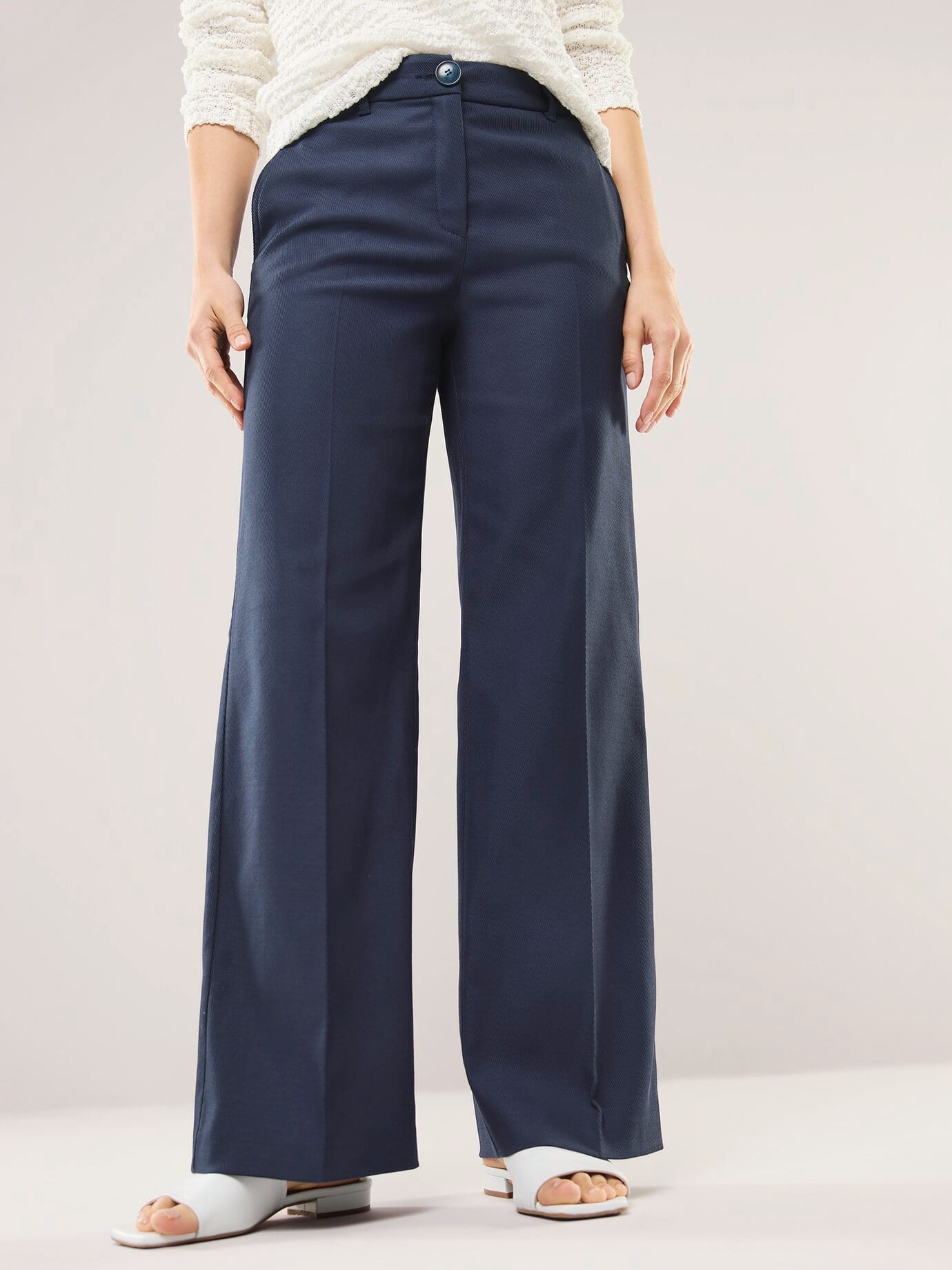 Thumbnail - Marlenehose mit Struktur