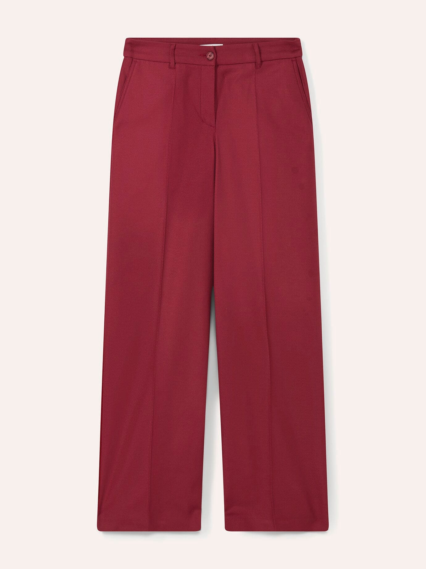 Walbusch Marlenehose mit Struktur, Regular Fit#normale Größen#Kurzgrößen#Langgrößen, Farbe Rot, 40, modische Marleneform sommerleicht Damen 2
