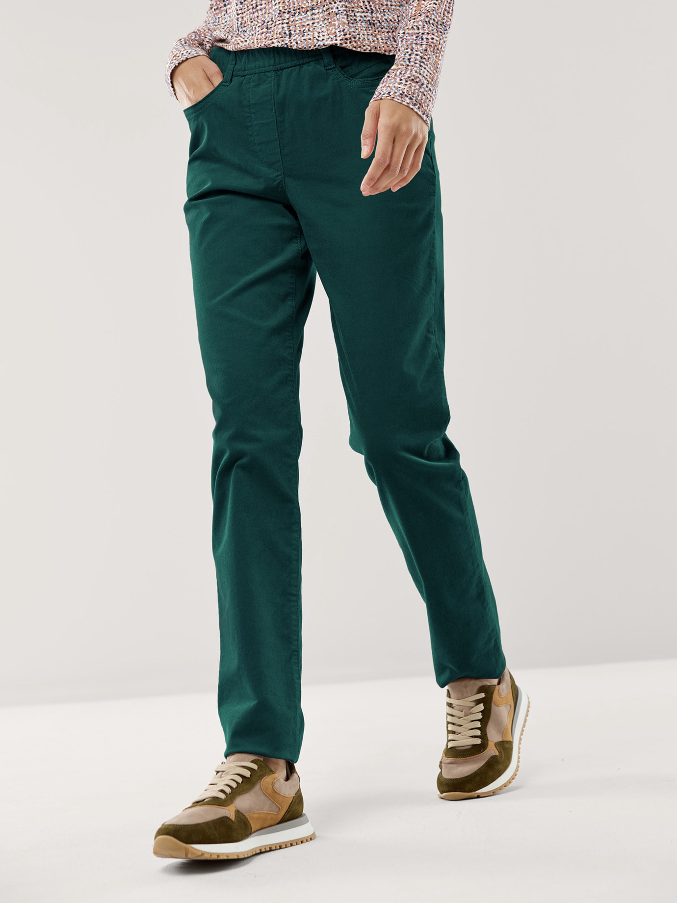 Schlupf Cordhose Toffee