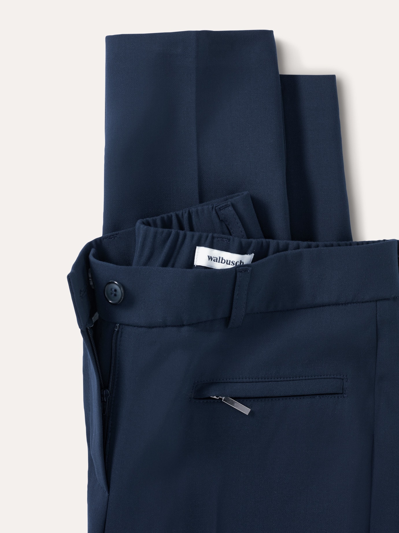 Walbusch Thermo Kofferhose, noch offen: Filter Passform#normale Größen#Kurzgrößen#Langgrößen, Farbe Blau, 25, knitterfrei mit Thermoeffekt Damen 4