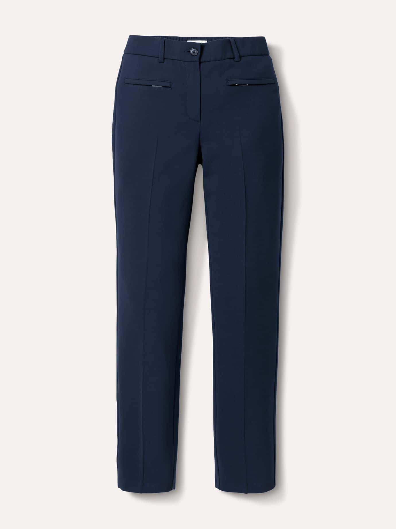 Walbusch Thermo Kofferhose, noch offen: Filter Passform#normale Größen#Kurzgrößen#Langgrößen, Farbe Blau, 25, knitterfrei mit Thermoeffekt Damen 2