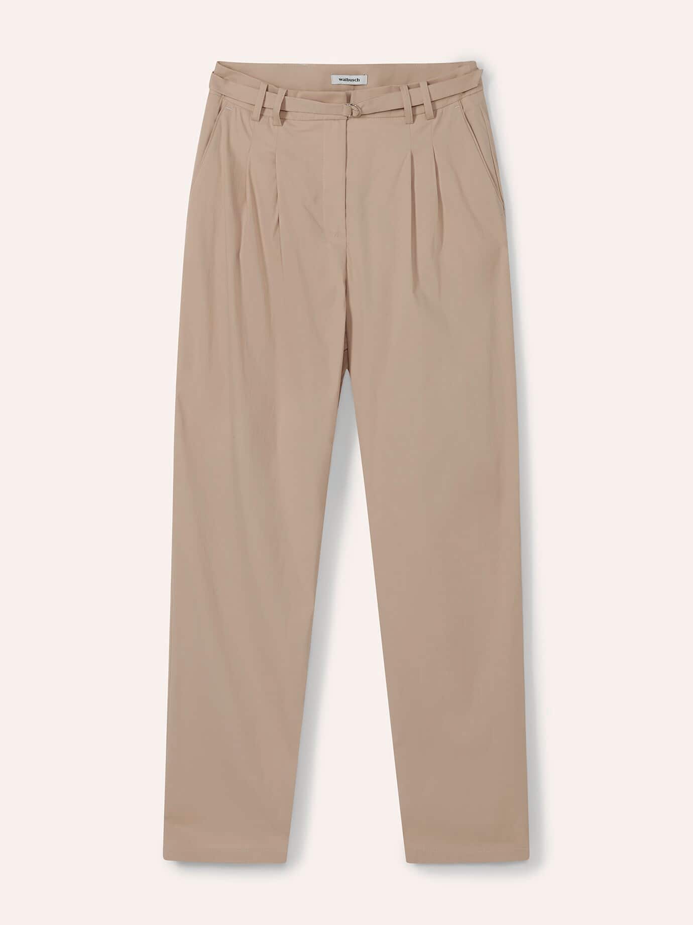 Walbusch Pleated Trousers Beige 25 2