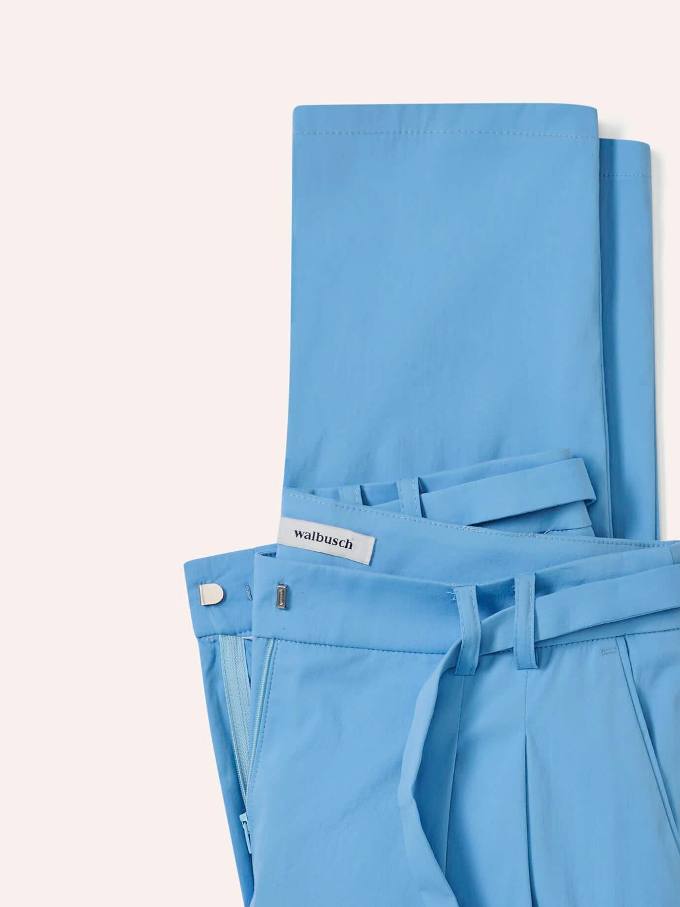 Walbusch Pleated Trousers Blue 46 4