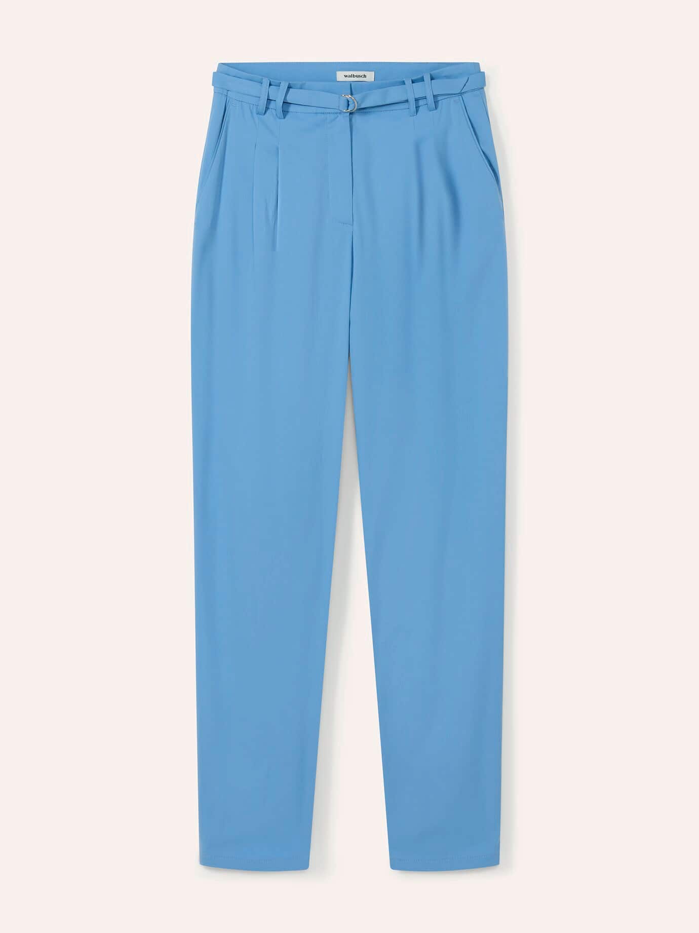 Walbusch Pleated Trousers Blue 46 2