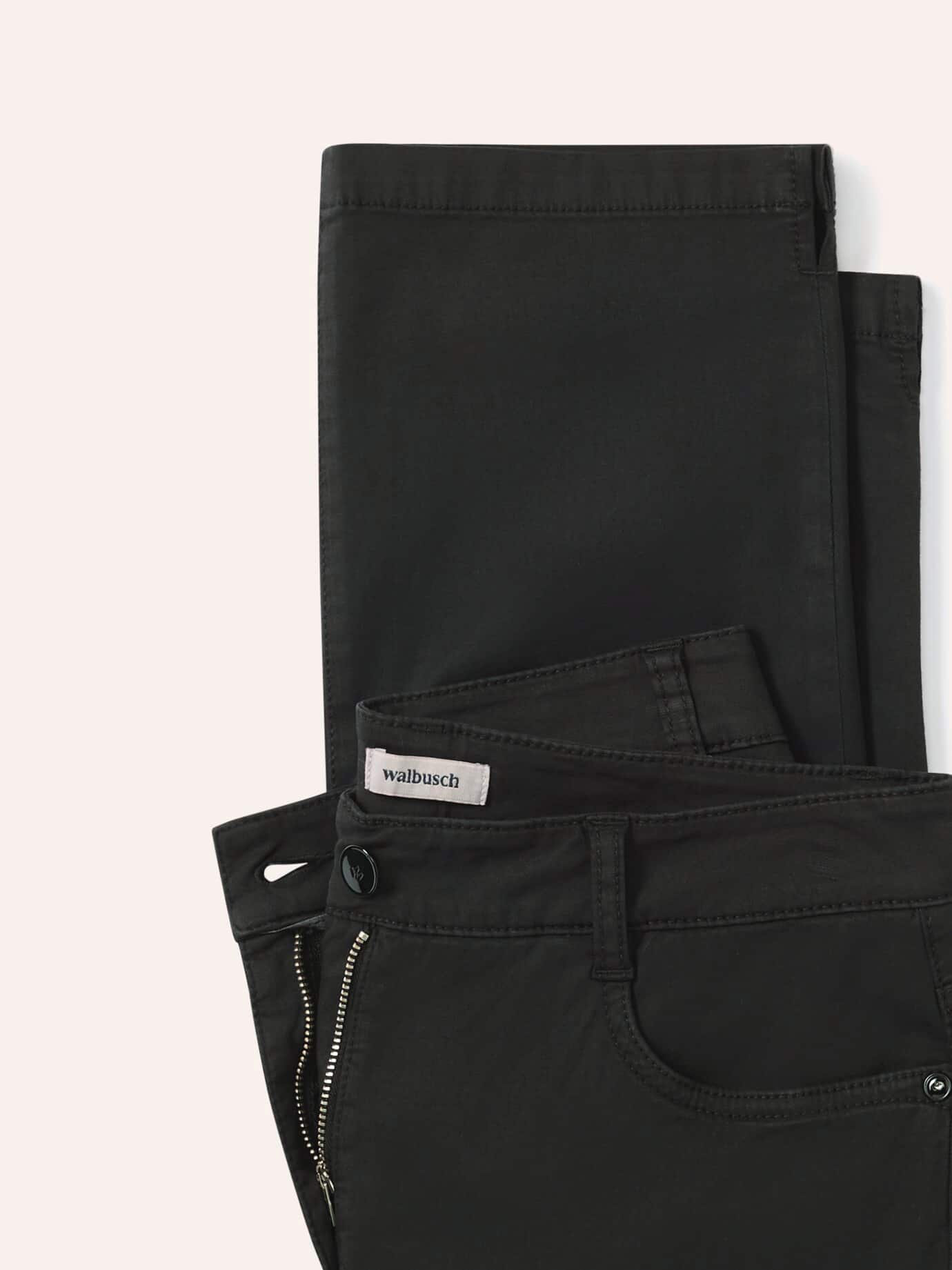 Walbusch Capri Cotton Blend Black 4
