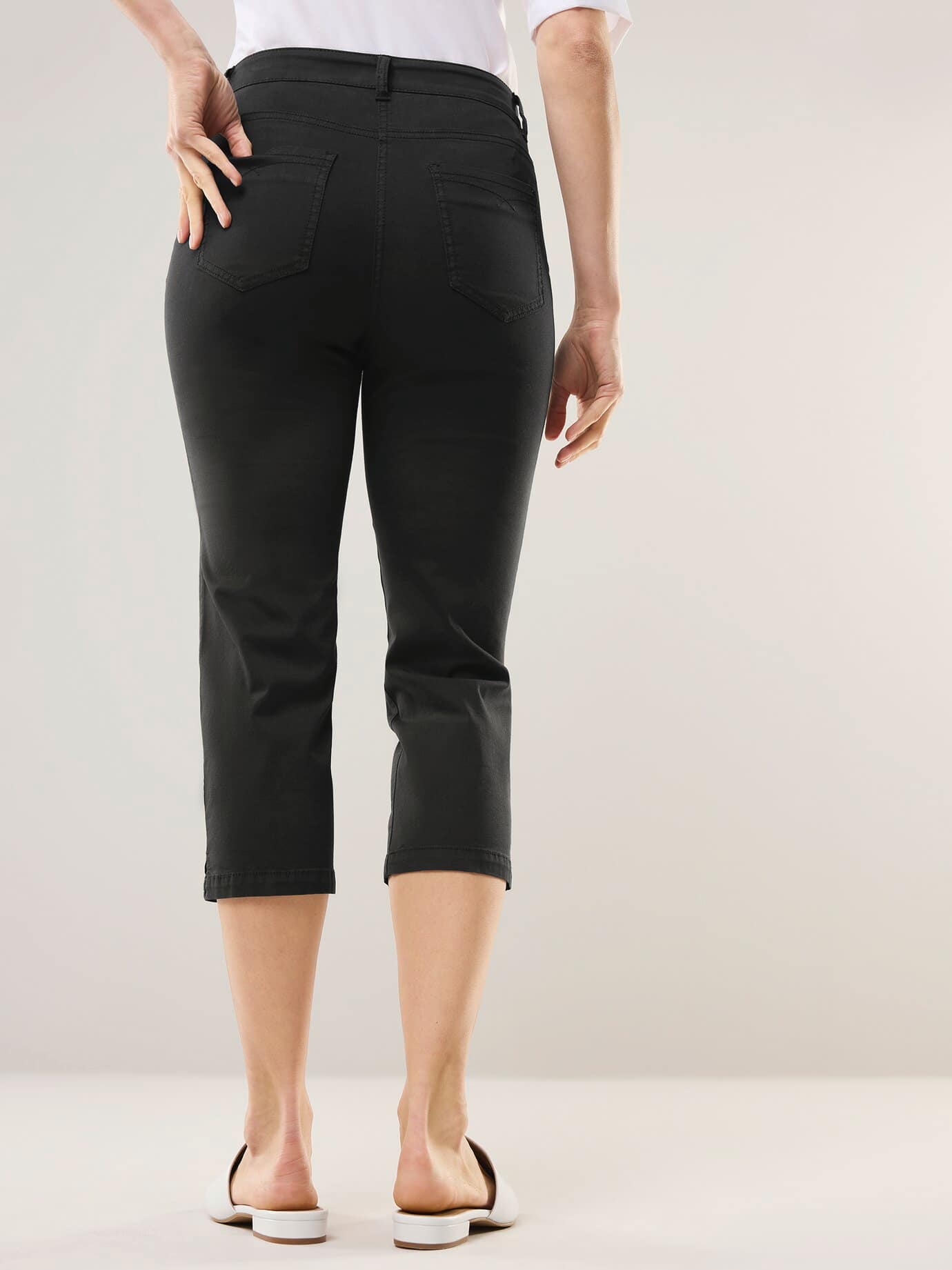 Walbusch Capri Cotton Blend Black 3