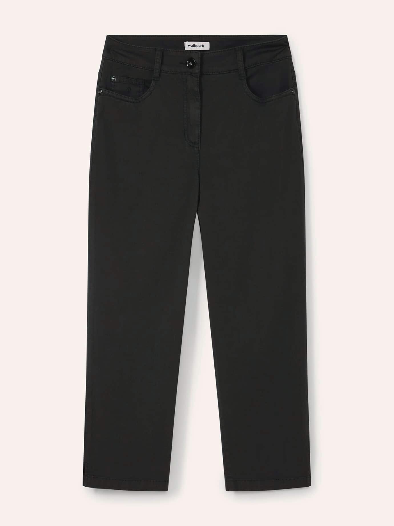 Walbusch Capri Cotton Blend Black 2