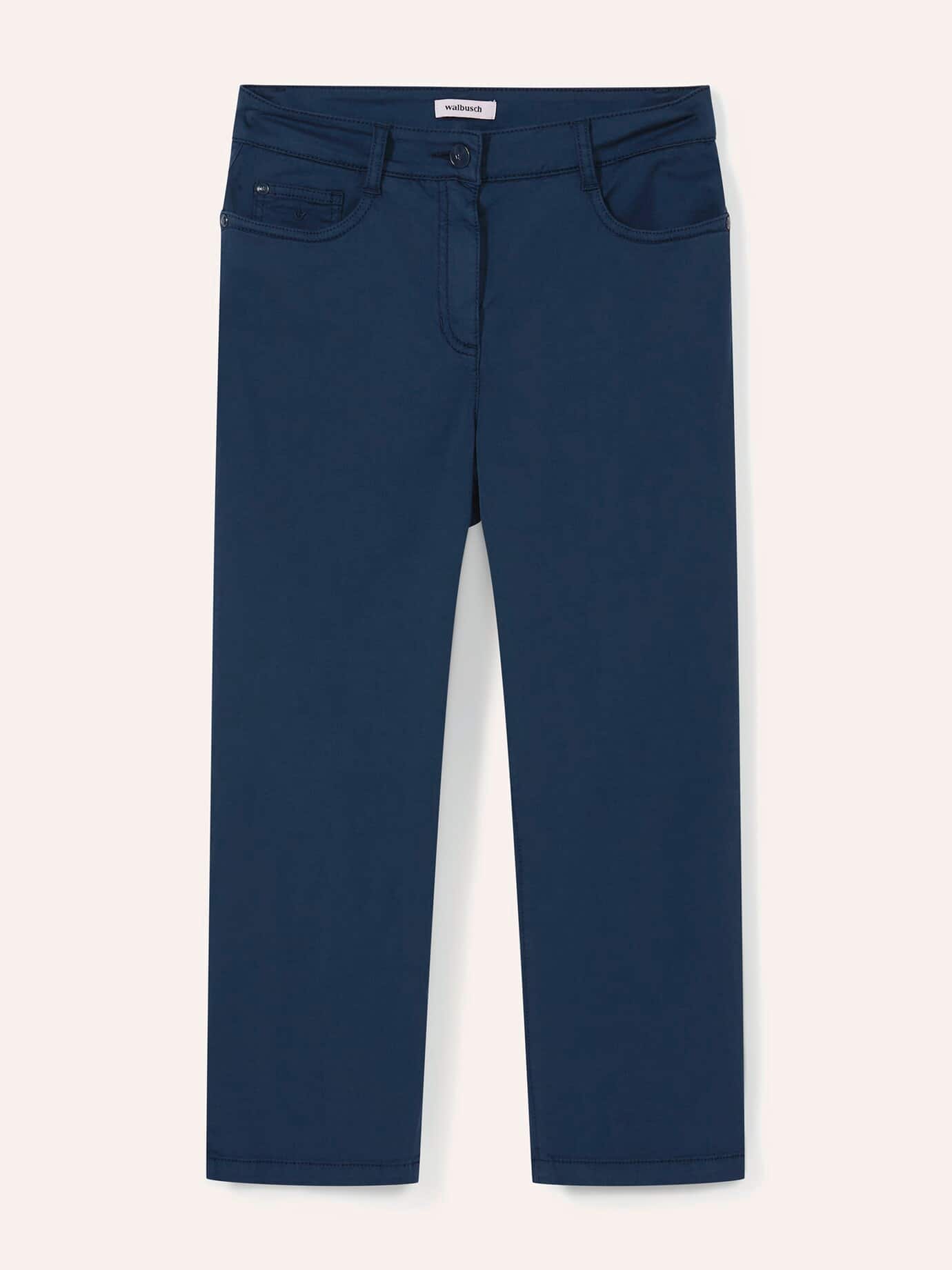 Walbusch Capri Cotton Blend Blue Size 50 6