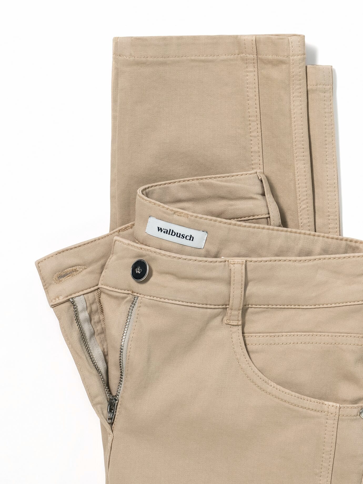 Walbusch 7/8-Baumwollhose Figurwunder FF Beige 18 4