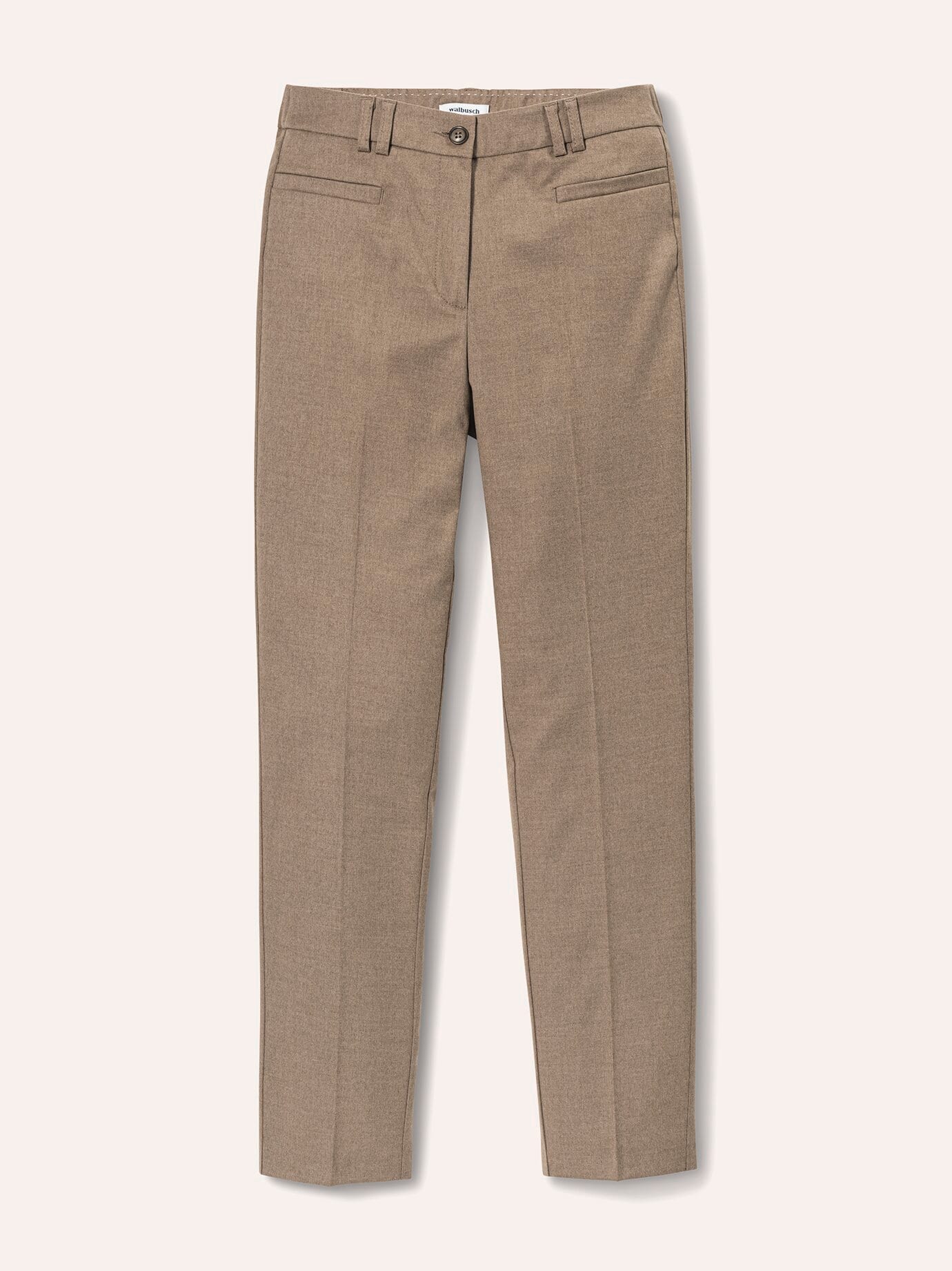 Walbusch Flanellhose Cosy, Regular Fit#normale Größen#Kurzgrößen#Langgrößen, Farbe Beige, 50, besonders weich wärmend Damen 2