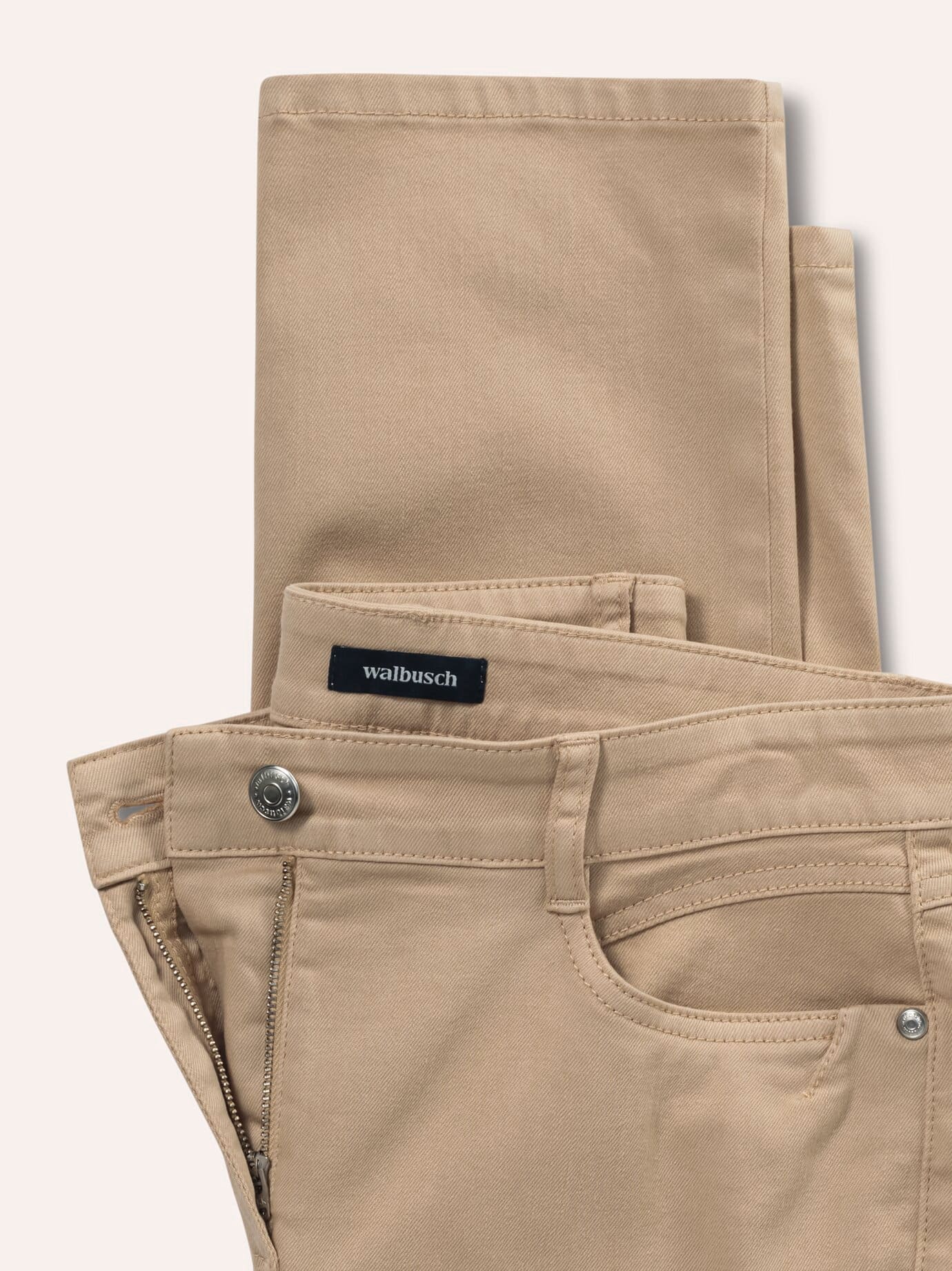 Walbusch Five Pocket Highstretch-Denim, Regular Fit#normale Größen#Kurzgrößen#Langgrößen, Farbe Beige, 19, super weich super elastisch Damen 4