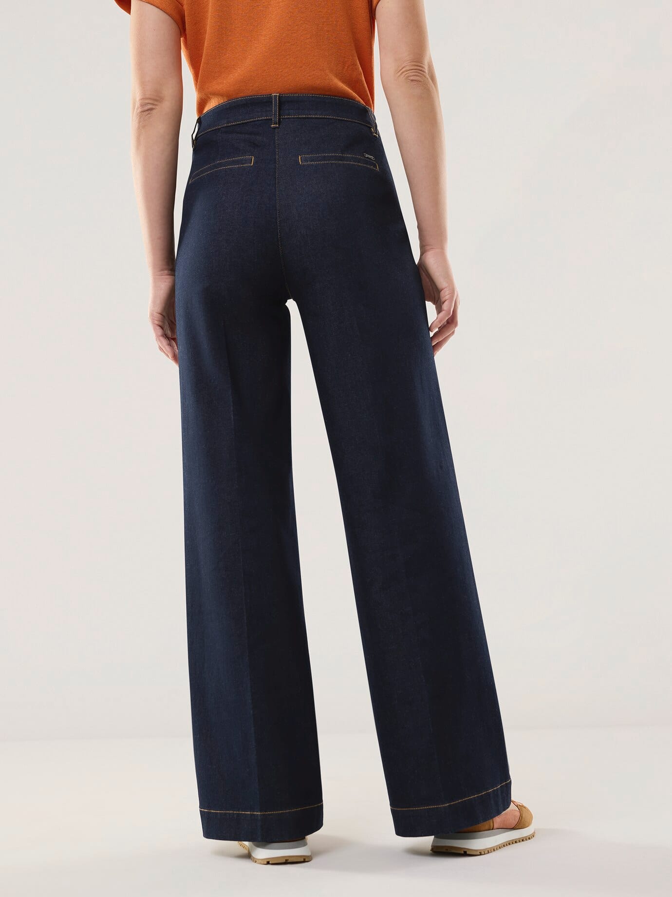 Walbusch Marlene aus Stretchdenim, Regular Fit#normale Größen#Kurzgrößen#Langgrößen, Farbe Blau, 42, modische Marleneform bequeme Stretchqualität Damen 7