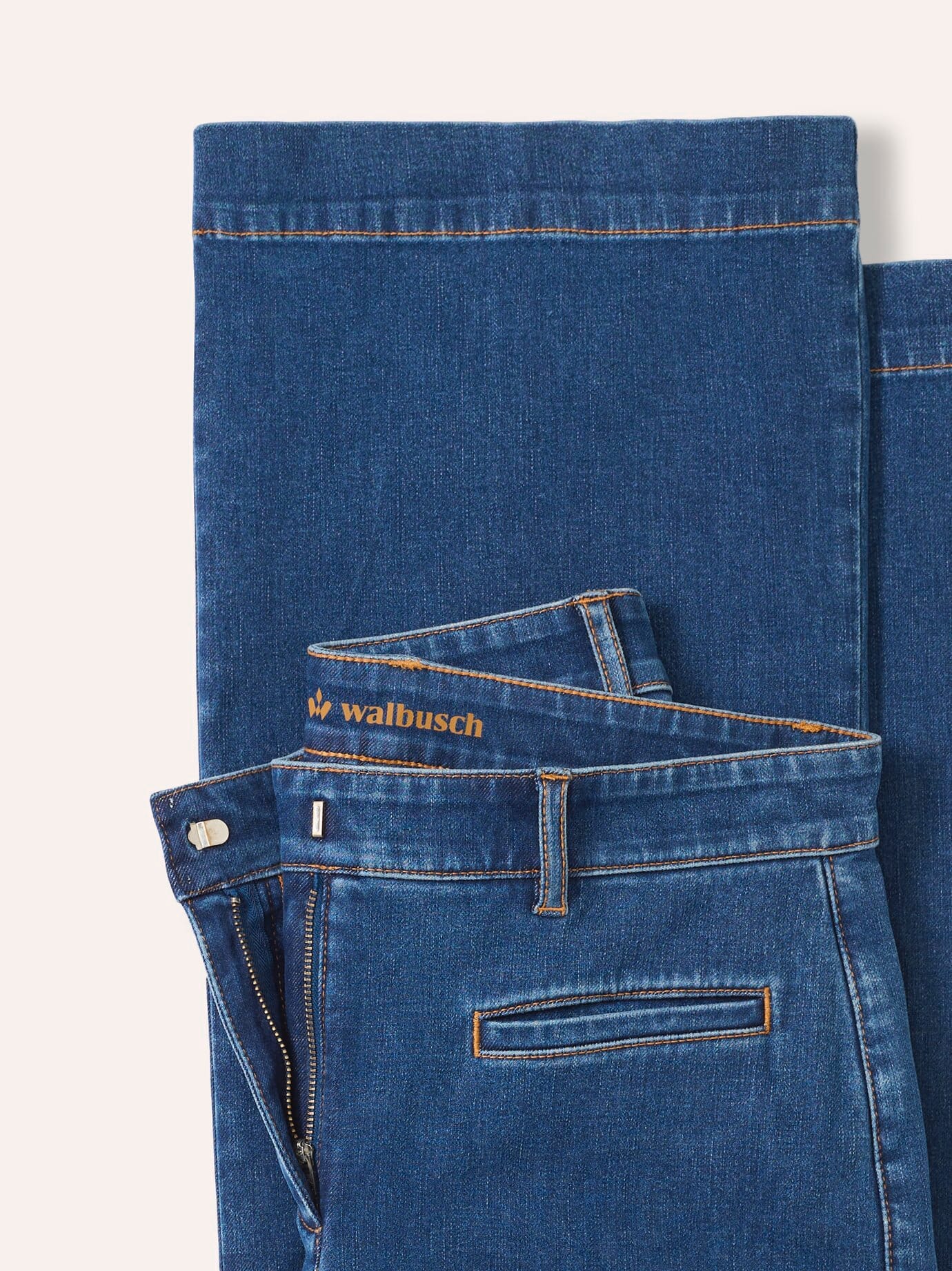 Walbusch Marlene aus Stretchdenim, Regular Fit#normale Größen#Kurzgrößen#Langgrößen, Farbe Blau, 42, modische Marleneform bequeme Stretchqualität Damen 4