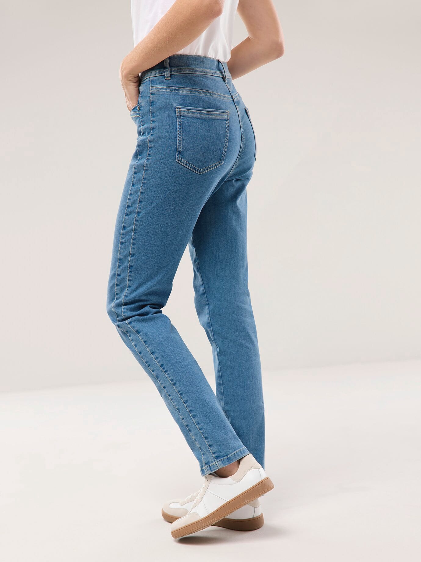 Walbusch Passform Jeans Slim Fit Blue 40 7