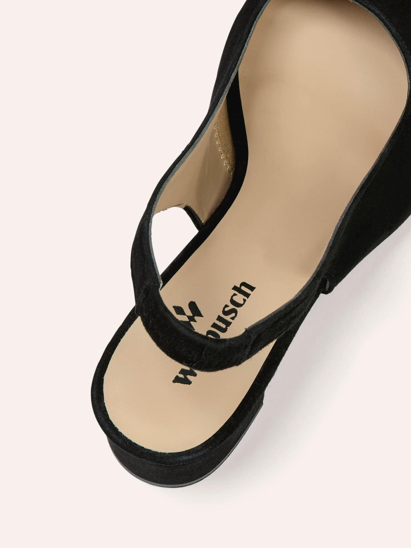 Walbusch Soft Sling Pumps Black 41 3