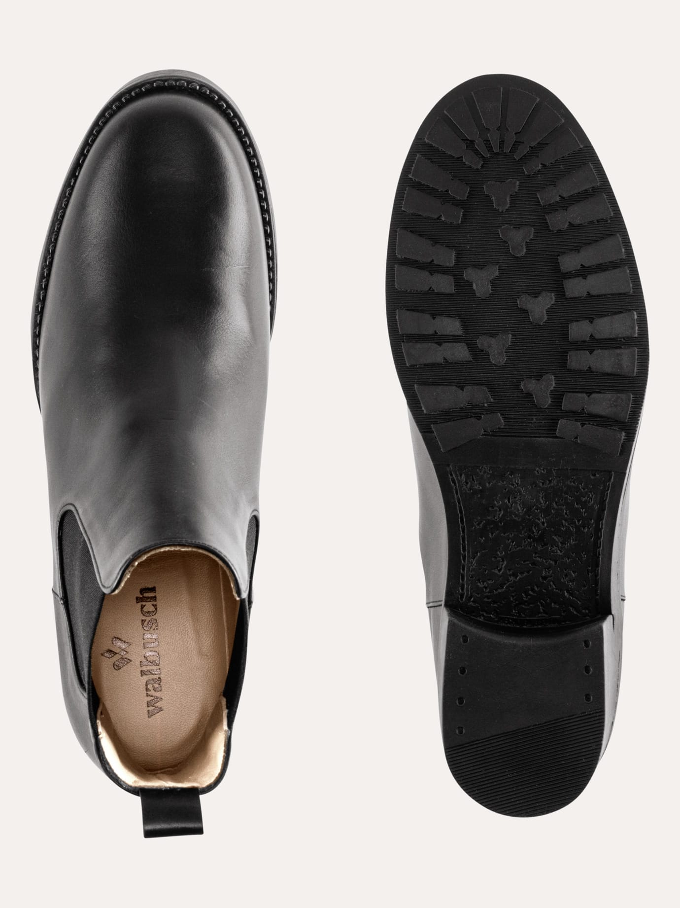 Walbusch Soft Thermo Chelsea, noch offen: Größenlauf, Farbe Schwarz, 41, hergestellt in Spanien weiche Vorderfußpolsterung Damen 2