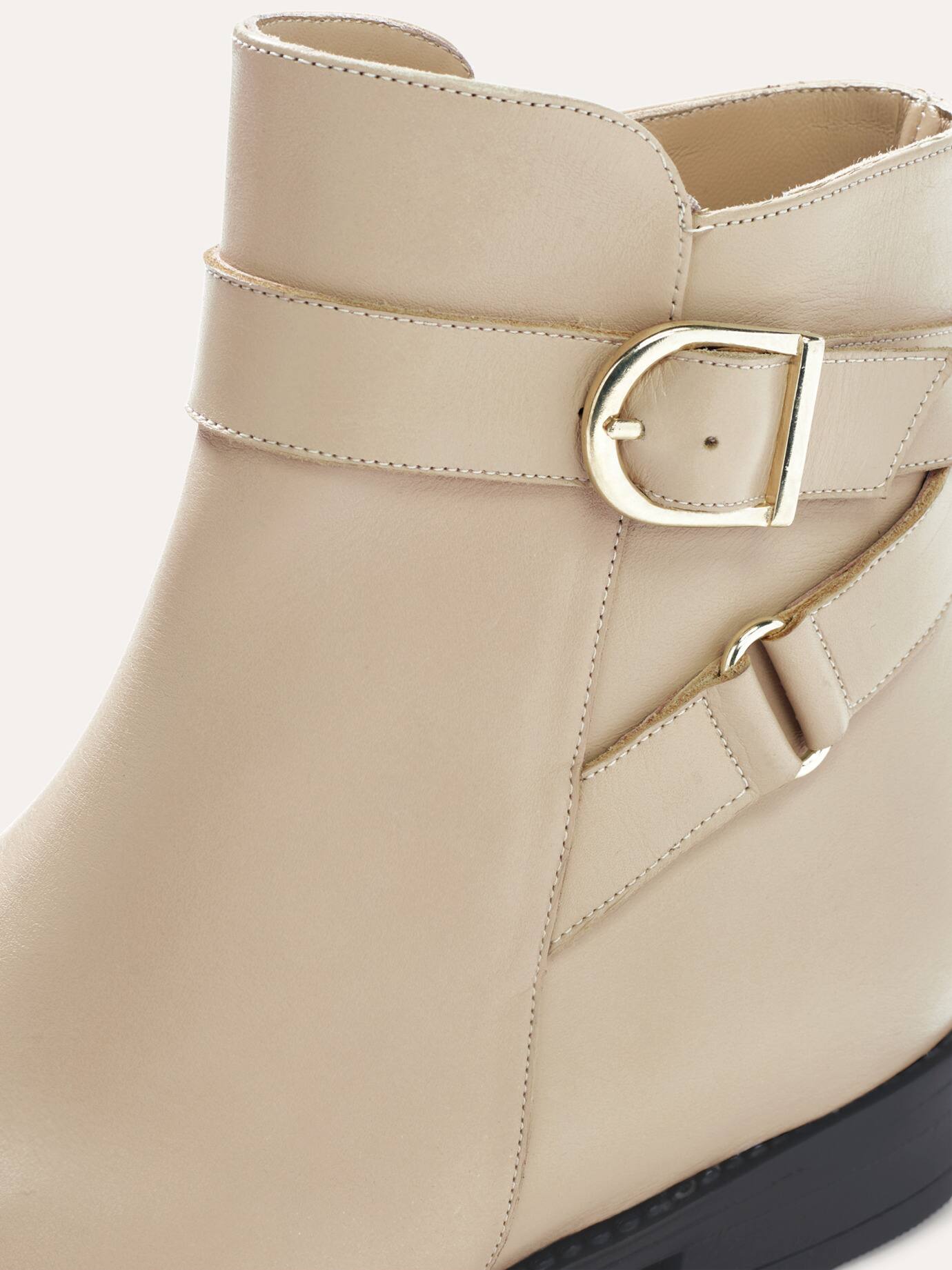 Walbusch Soft Stiefelette, , Farbe Beige, 42, hergestellt in Spanien weiche Vorderfußpolsterung Damen 4