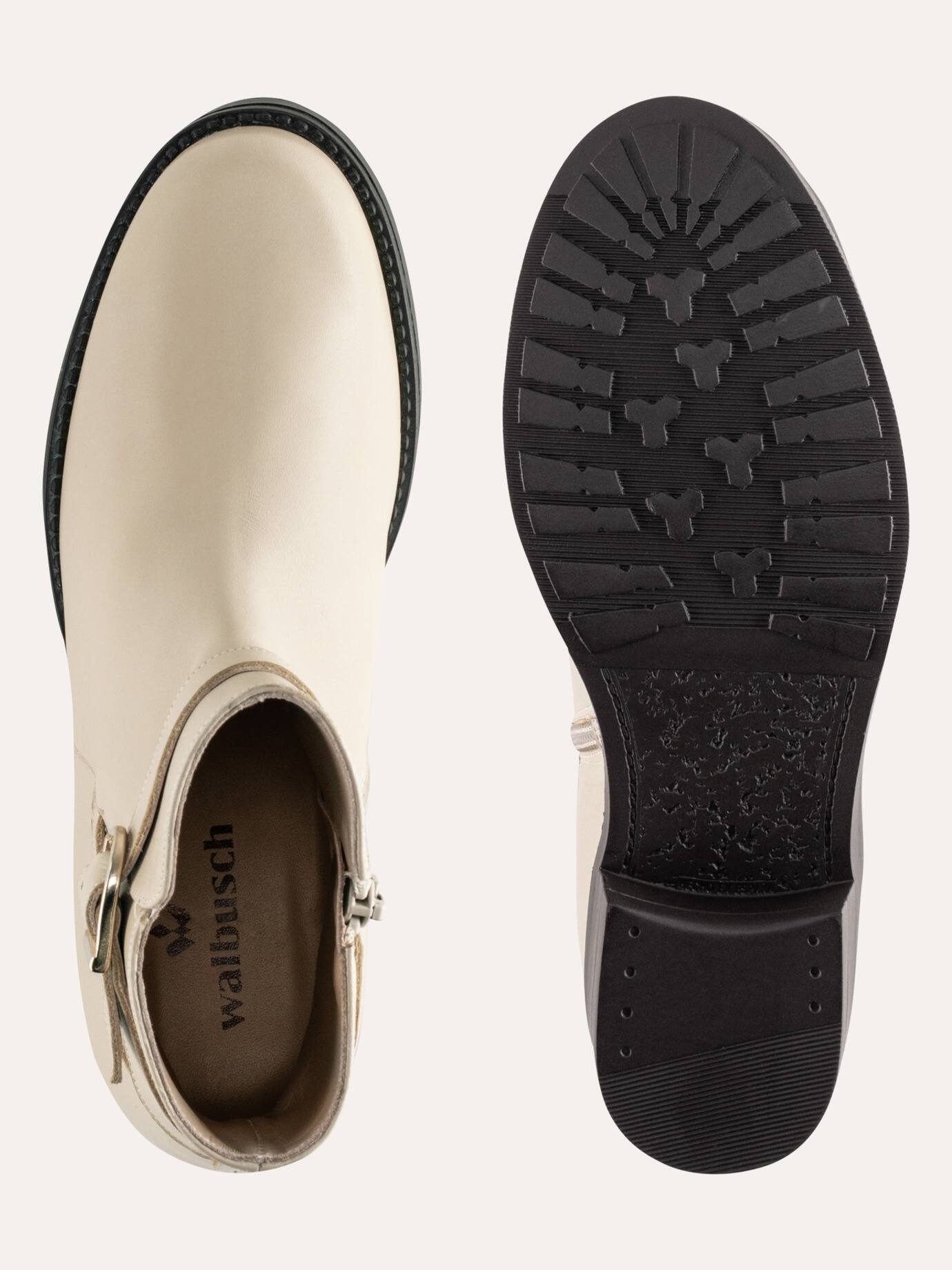 Walbusch Soft Stiefelette, , Farbe Beige, 42, hergestellt in Spanien weiche Vorderfußpolsterung Damen 2