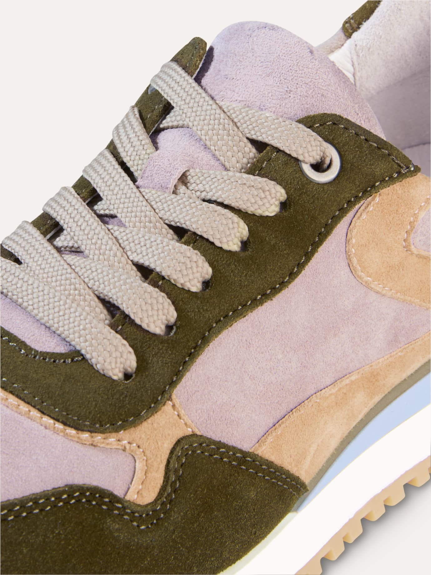 Walbusch Soft Multicolor Sneaker, noch offen: Größenlauf, Farbe Grün, 38, weiche Vorderfußpolsterung hergestellt in Portugal Damen 4