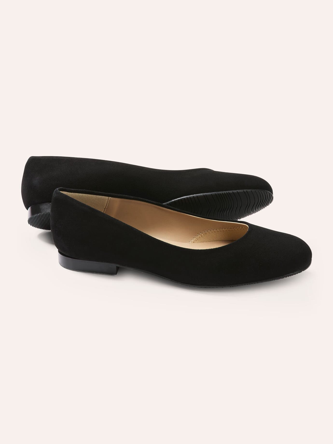 Walbusch Soft Ballerina, , Farbe Schwarz, 40, flexible Laufsohle Vorderfußbereich gepolstert Damen